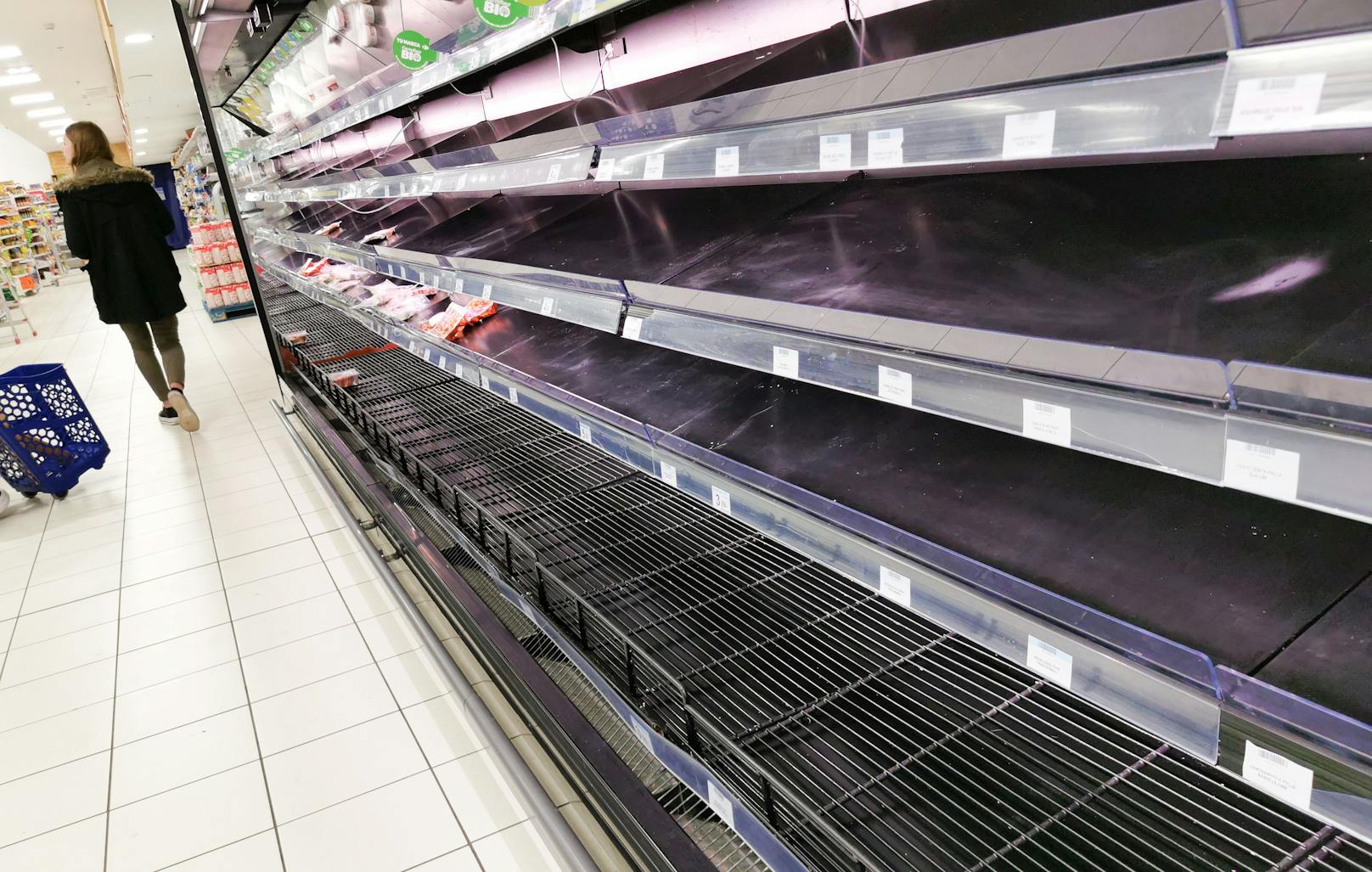 Bauern warnen vor leeren Supermarkt-Regalen