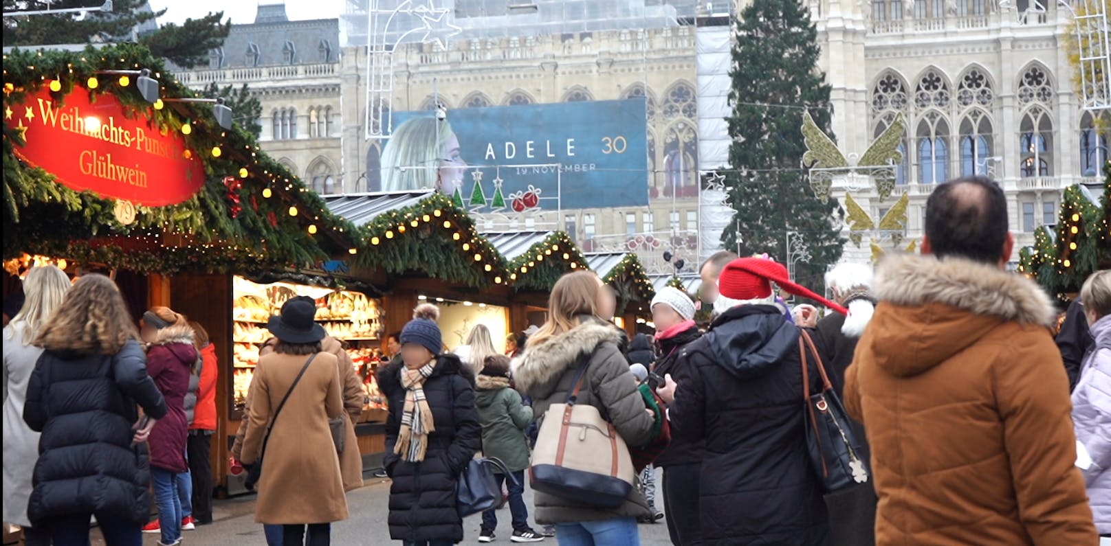 "Heute" fragte nach, was Wiener von der 2G-Regel am Weihnachtsmarkt halten.