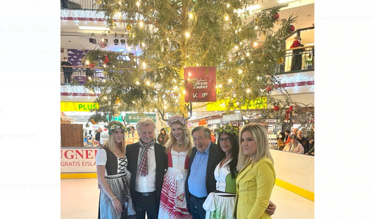 Weihnachtsmarkt-Eröffnung in der Lugner City