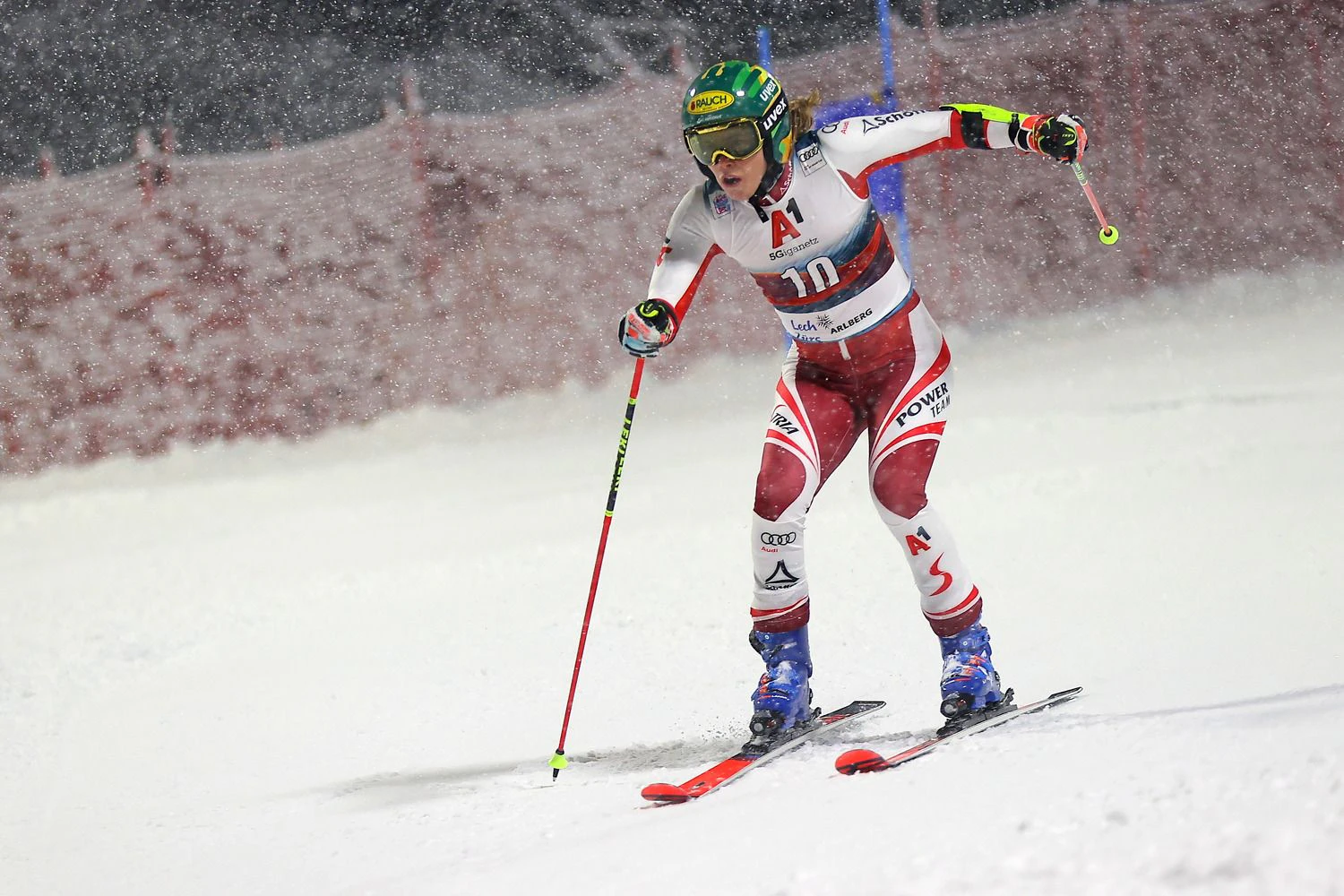 Katharina Liensberger ist in Lech früh ausgeschieden. 
