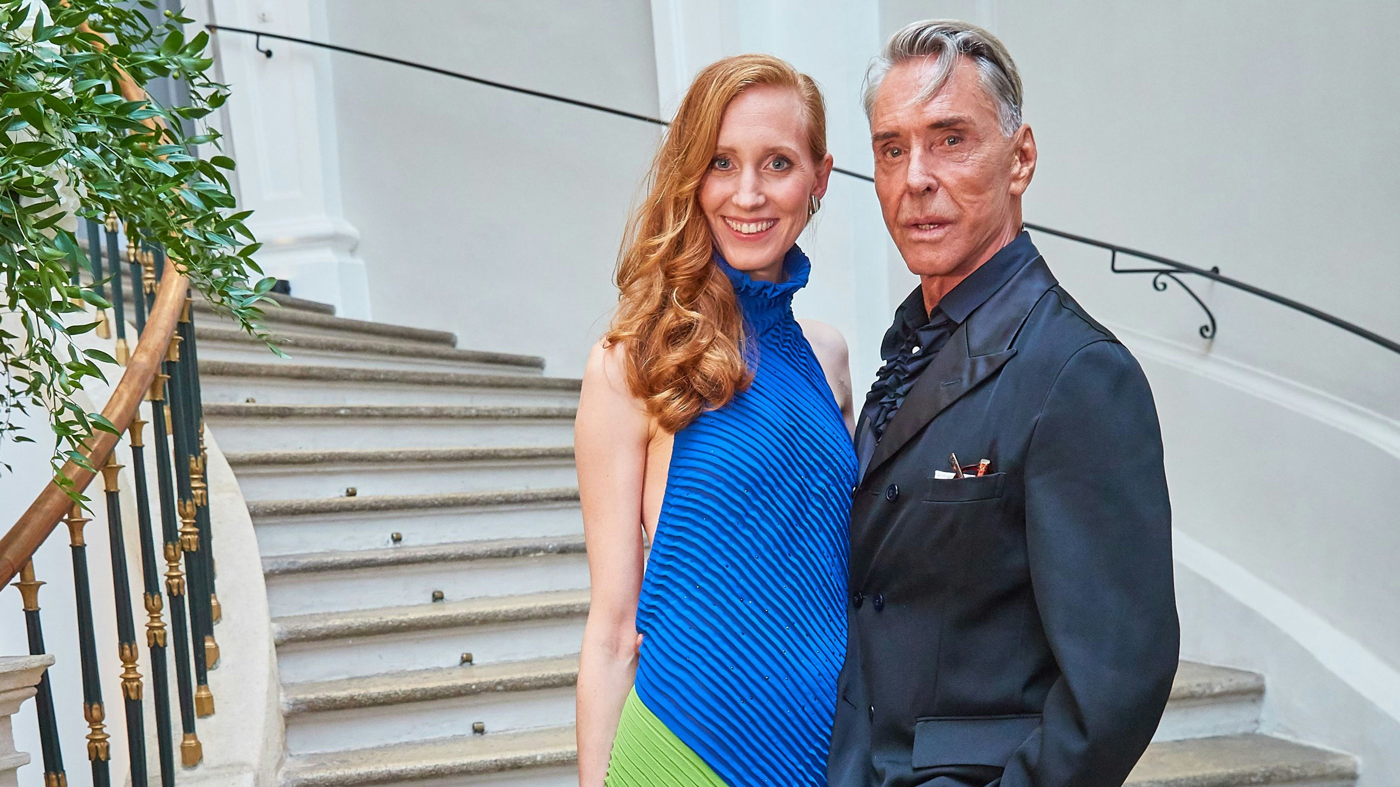 Joop mit seiner Muse Sara Sperling in Wien