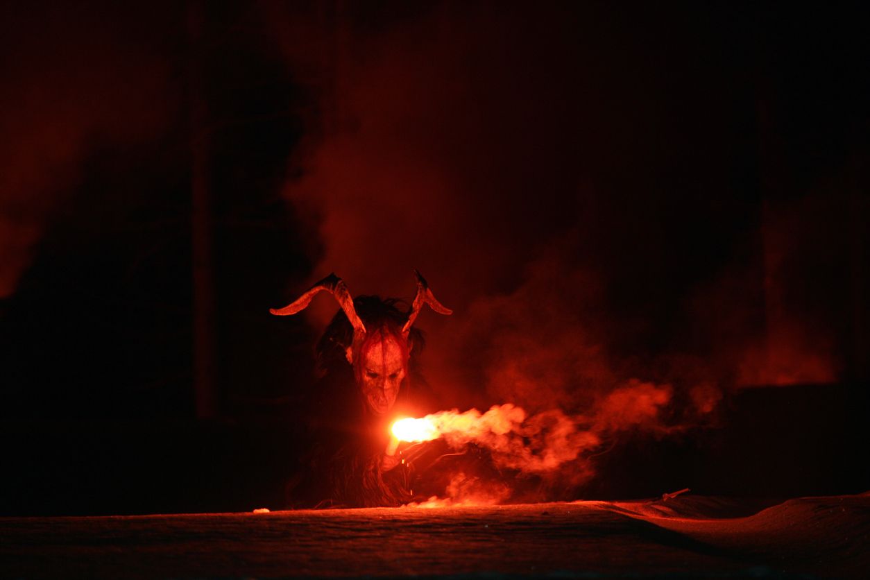 Symbolfoto eines Krampus.