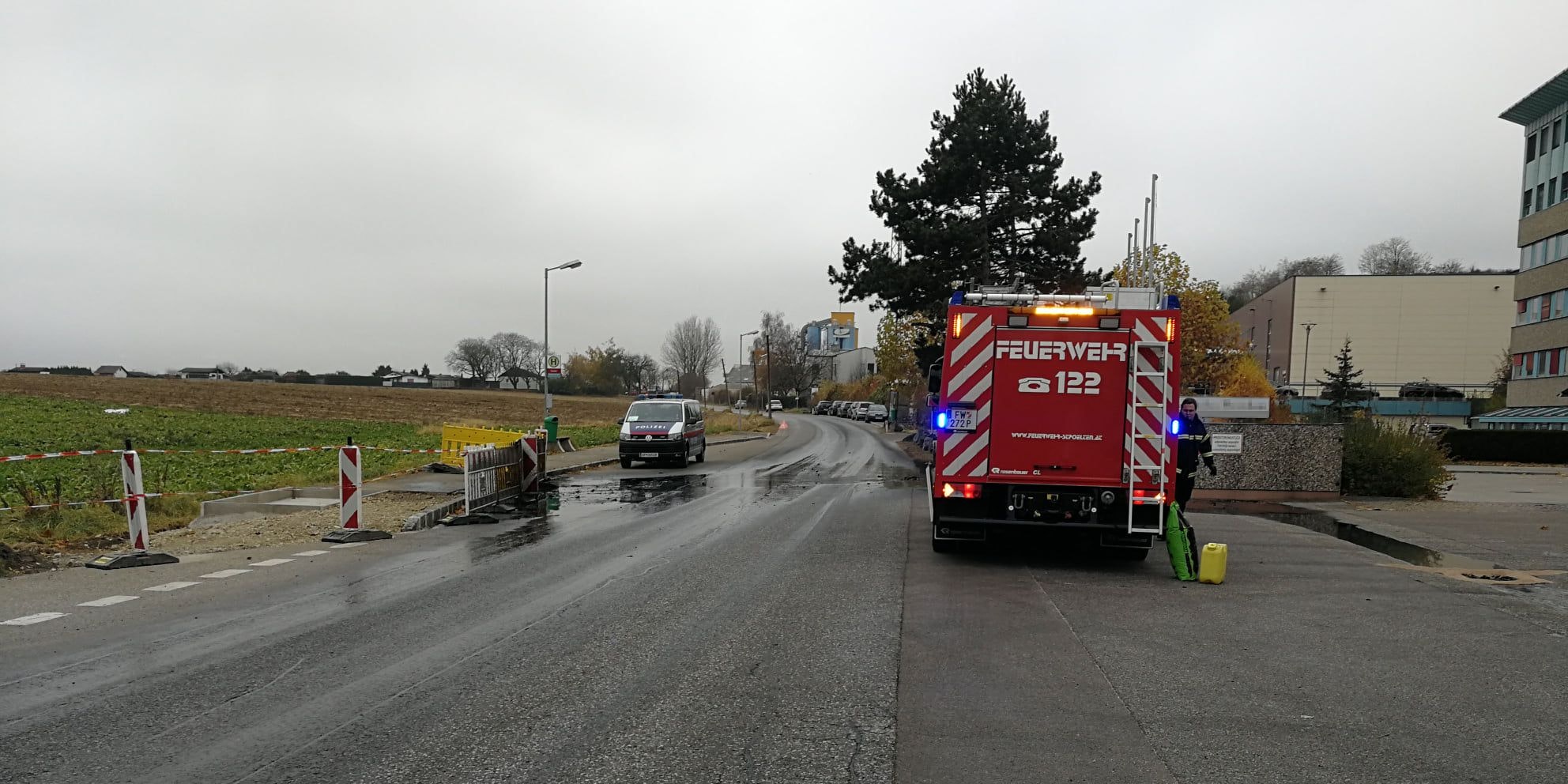 Die Gutenbergstraße in der Nähe des Pressehauses.