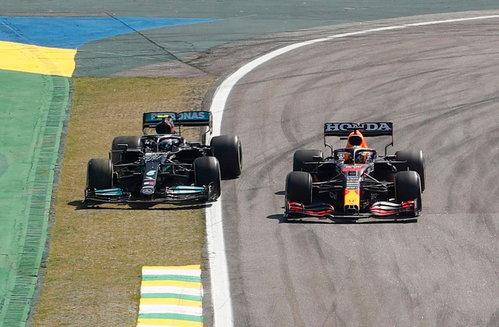 Verstappen gegen Hamilton