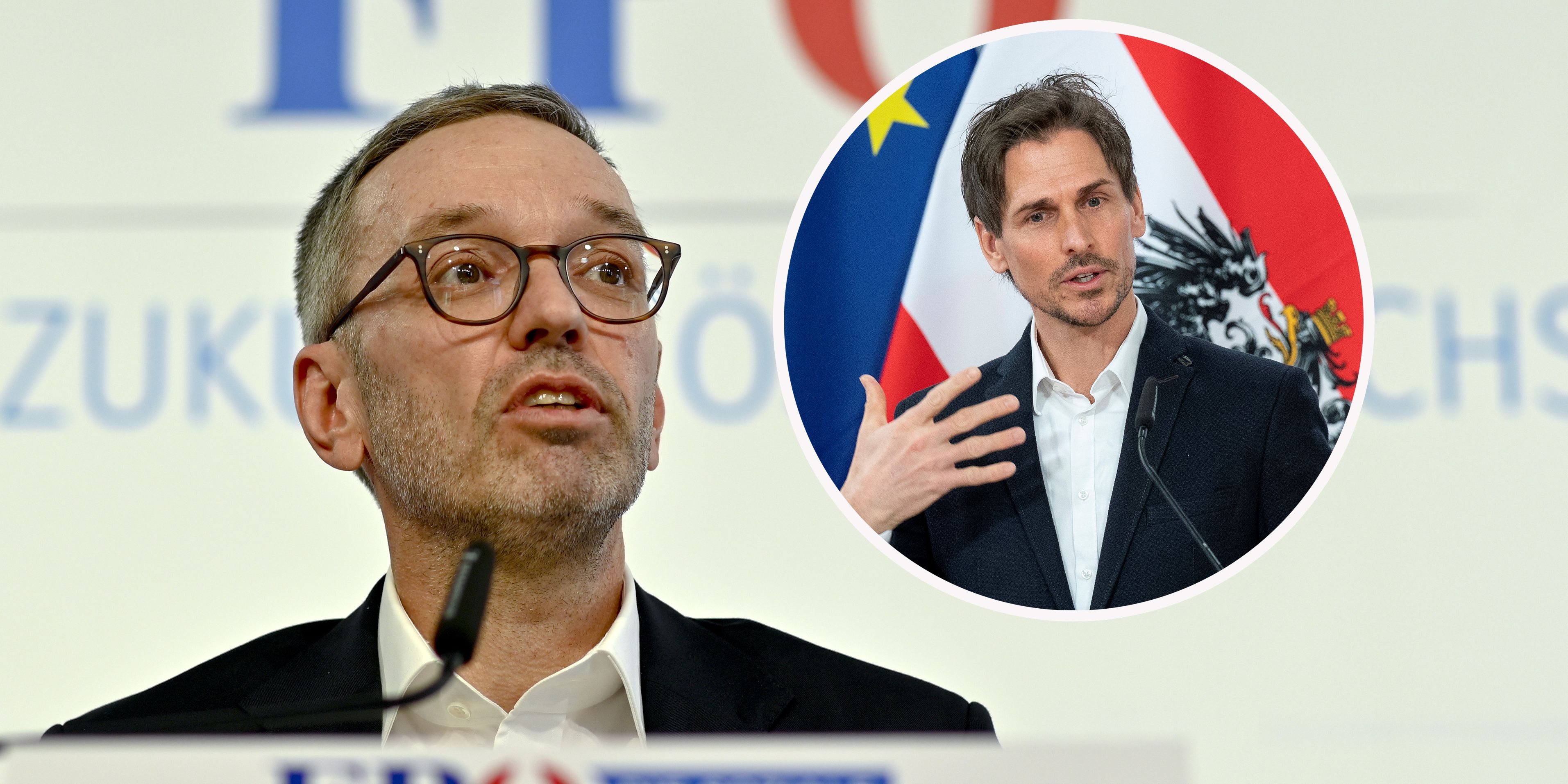 Herbert Kickl stimmt Felix Gottwald zu.