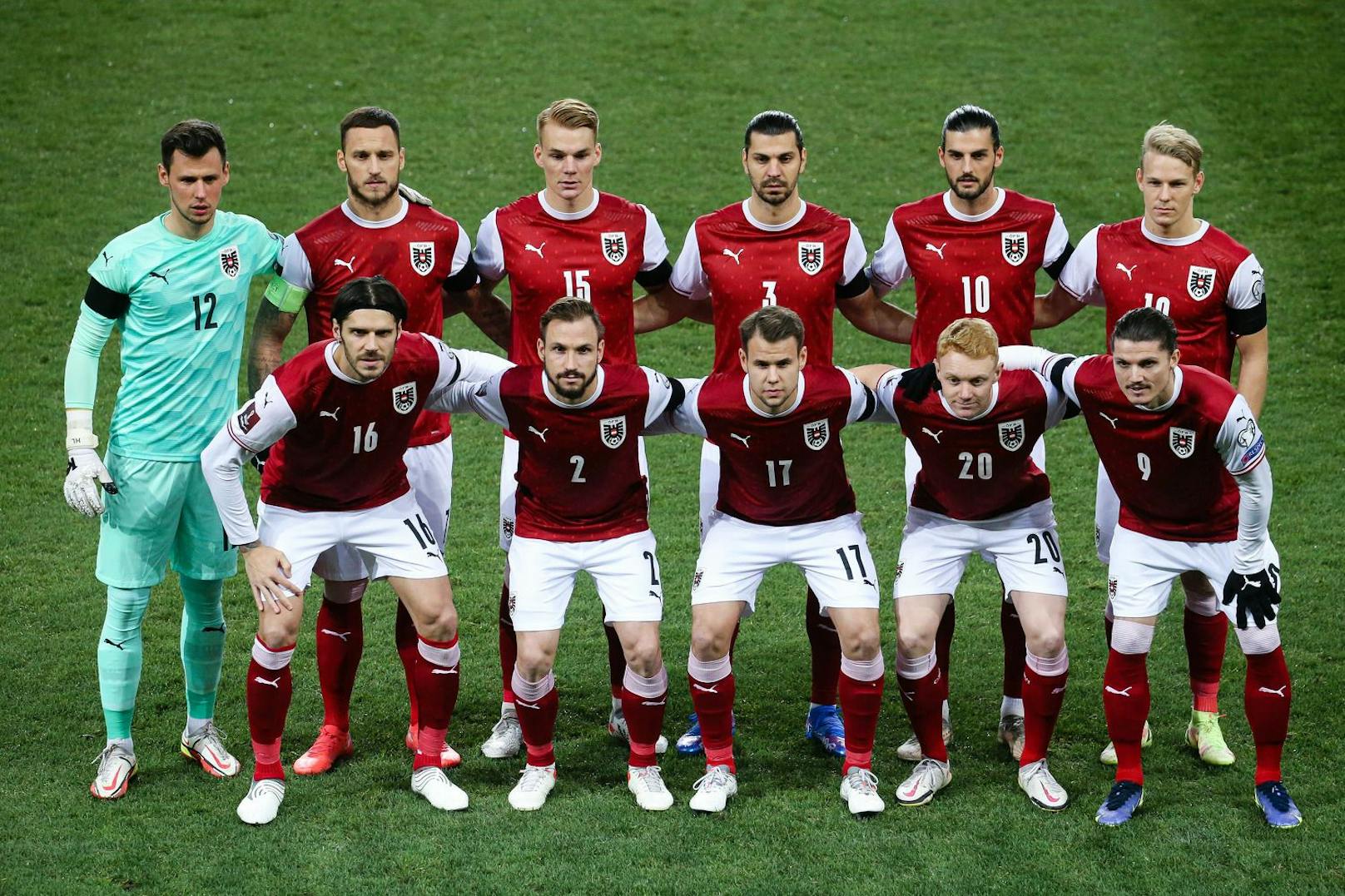 Österreichs Startelf im finalen WM-Quali-Spiel gegen Moldawien.