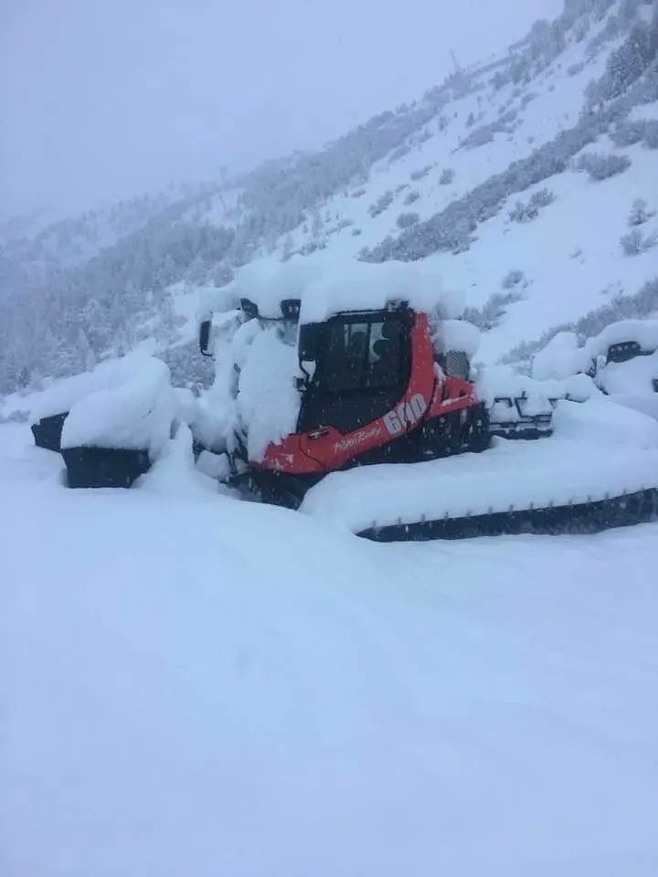 Schnee-Alarm in Österreich.