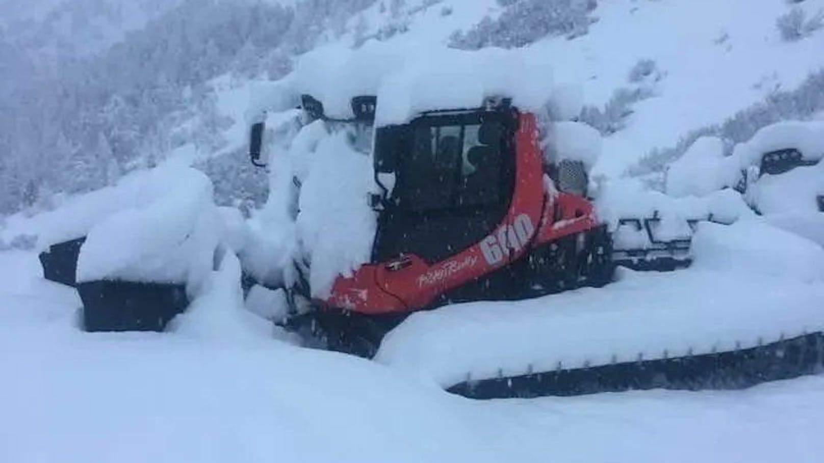 Schnee-Alarm in Österreich.