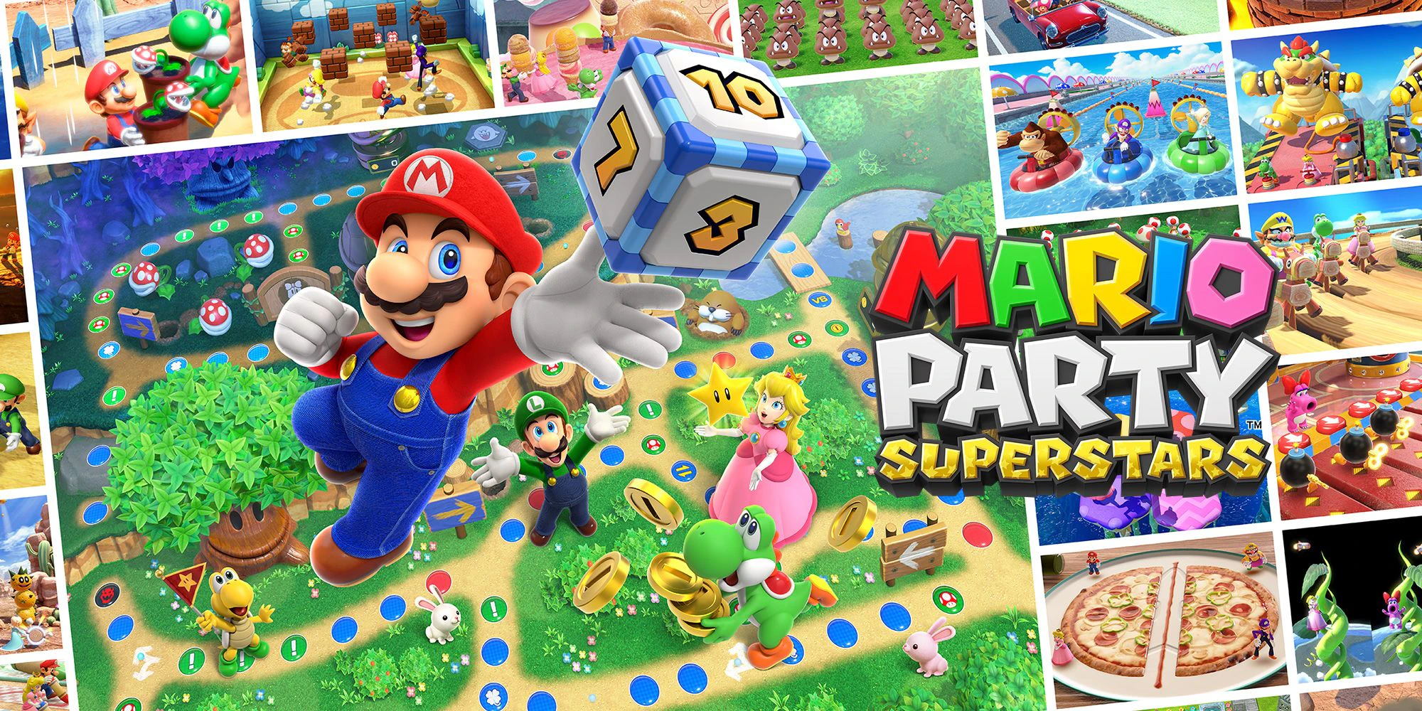 Guck-guck! Mario hat sich in die Bildershow eingeschlichen! Das passt aber: "Mario Party Superstars" ist eines der genialsten aktuellen Spiele für die Nintendo Switch.