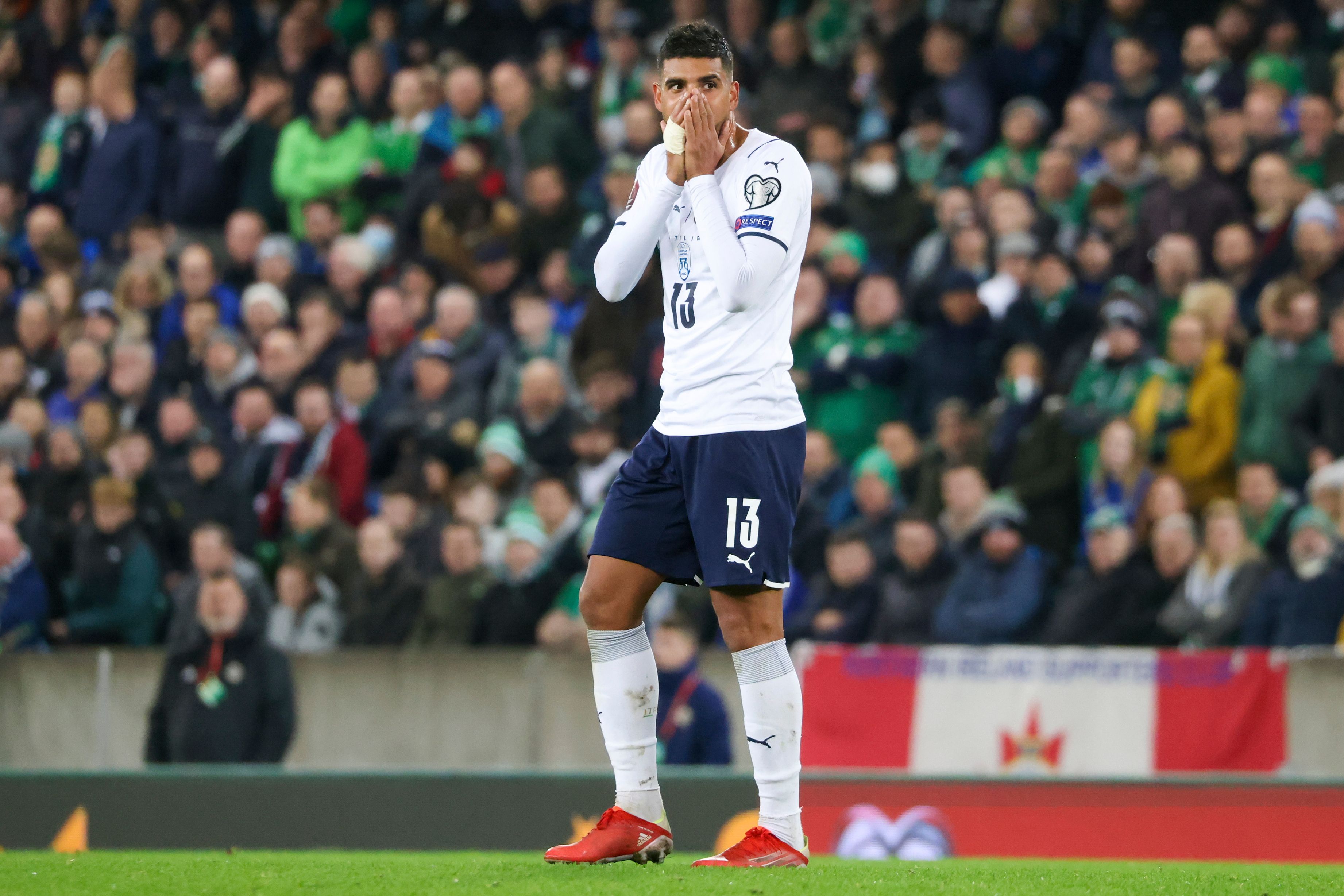 Italien muss um die WM zittern.