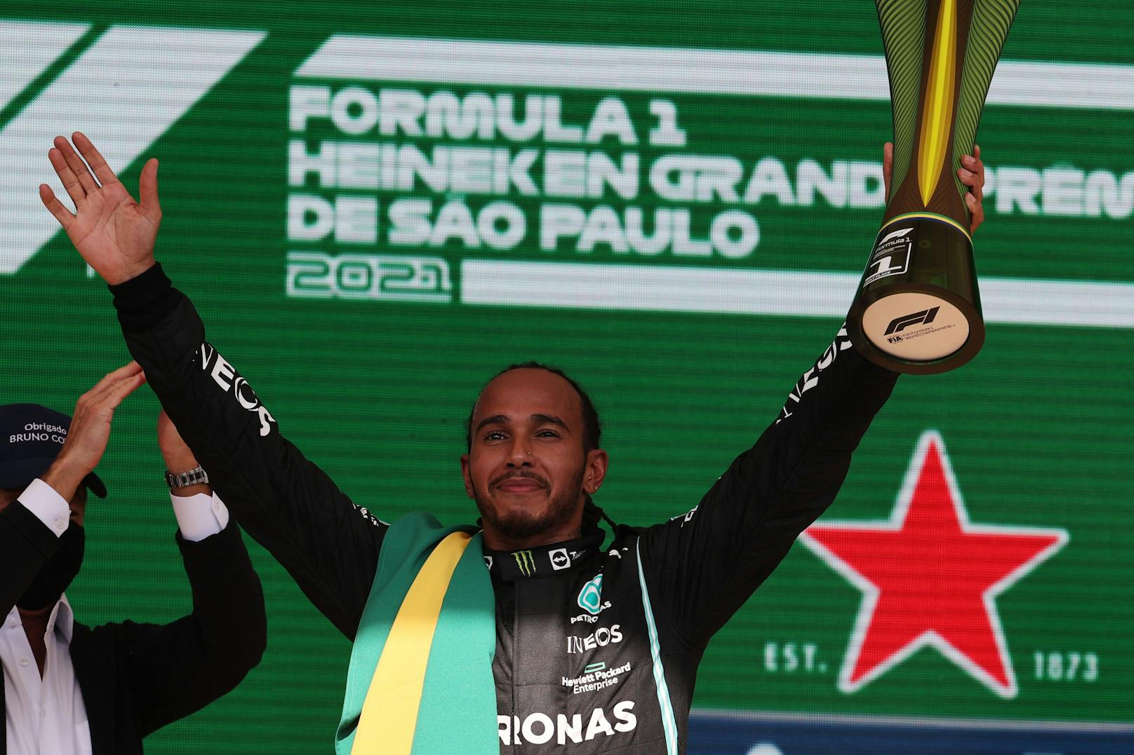 Lewis Hamilton kassierte nach dem Rennen die nächste Strafe.