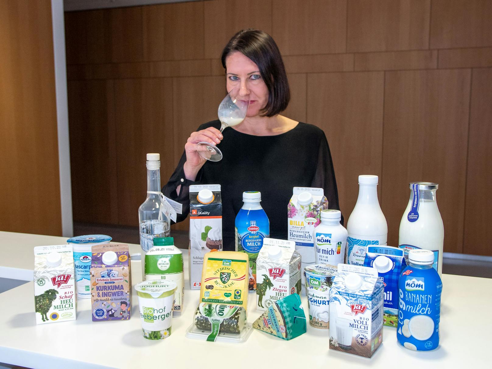 Sie ist die erste Milch-Sommelière in Österreich