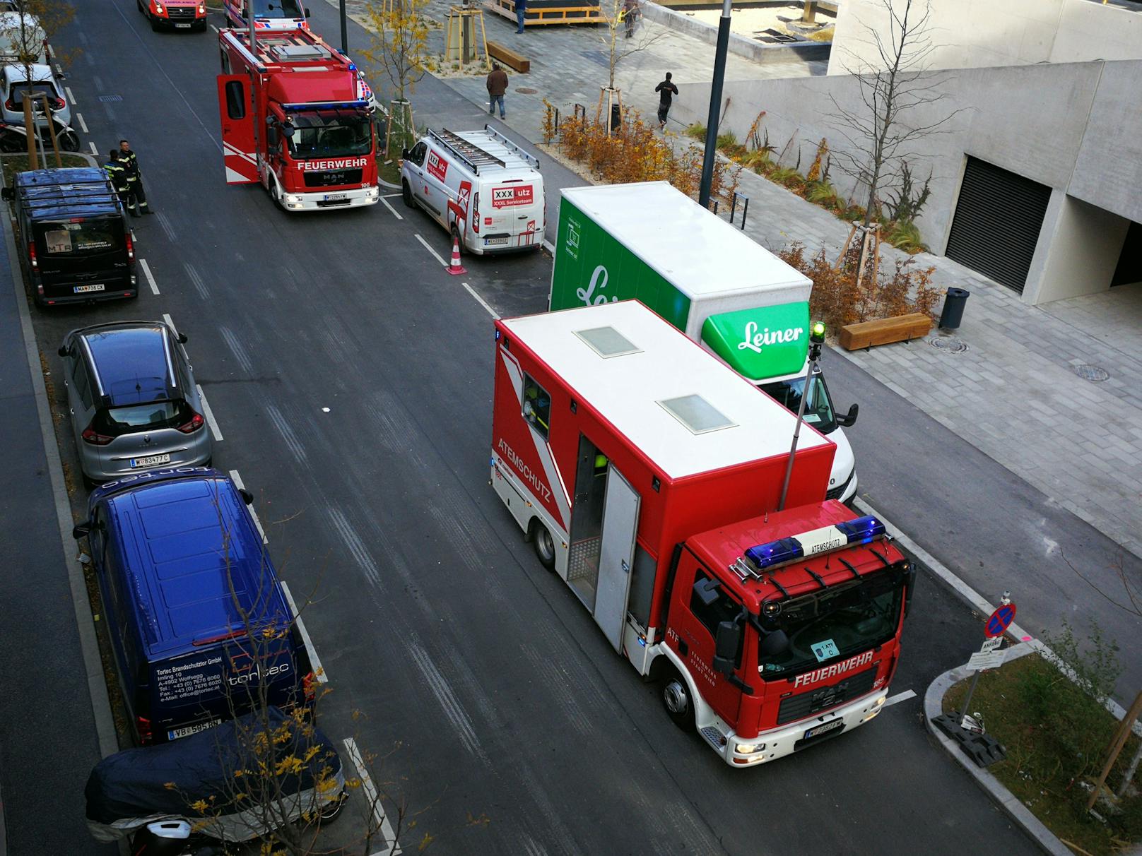 Großer Feuerwehr-Einsatz in der Wiener Landstraße
