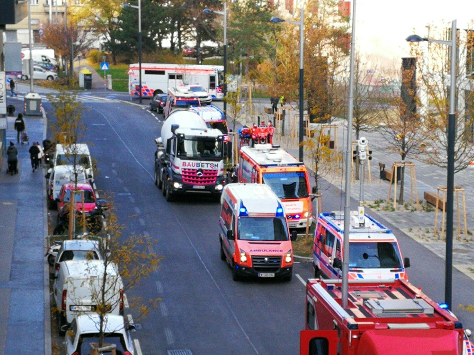 Großer Feuerwehr-Einsatz in der Wiener Landstraße