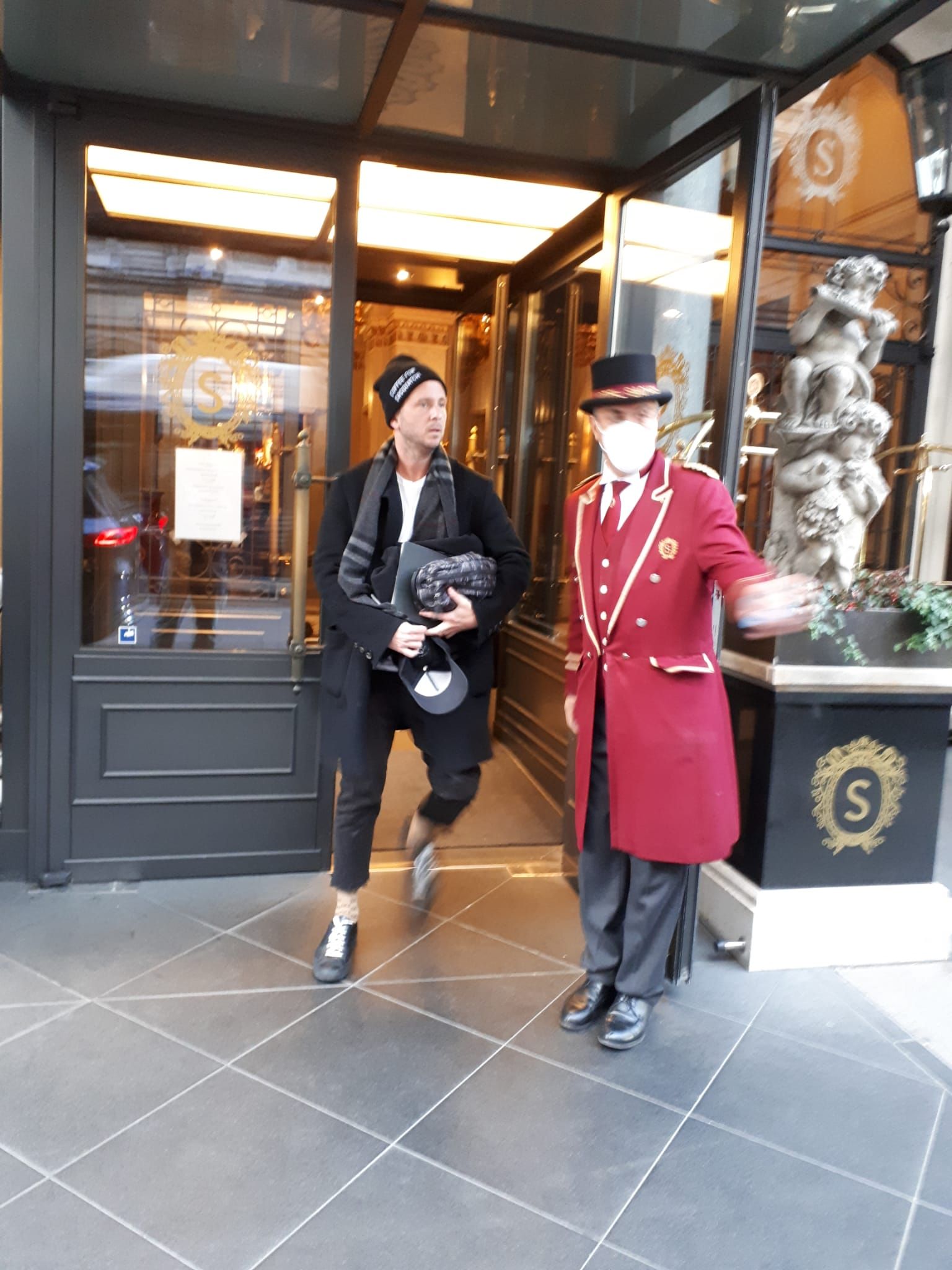 Ryan Tedder von OneRepublic wohnt im Wiener Hotel Sacher