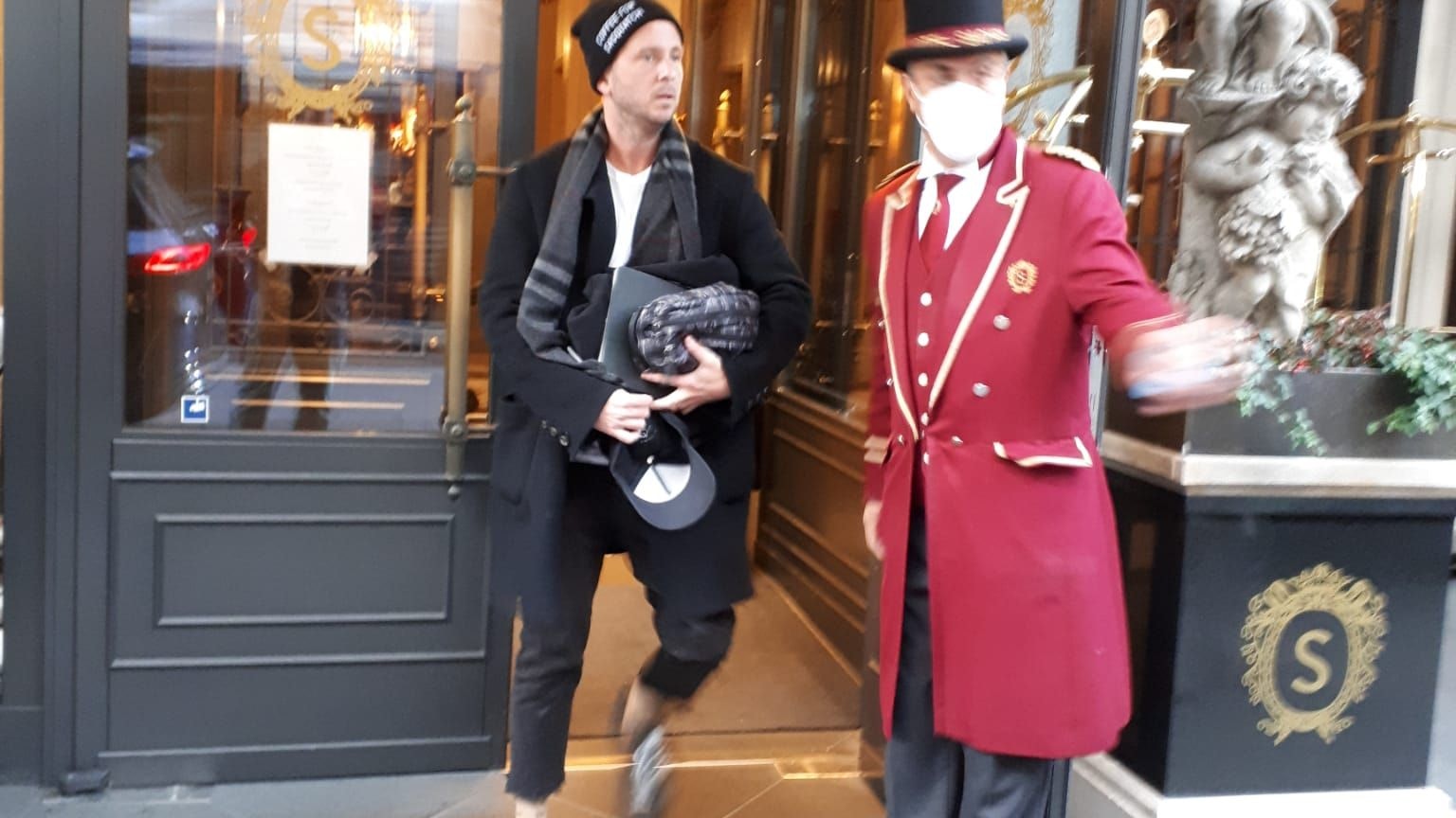 Ryan Tedder von OneRepublic wohnt im Wiener Hotel Sacher