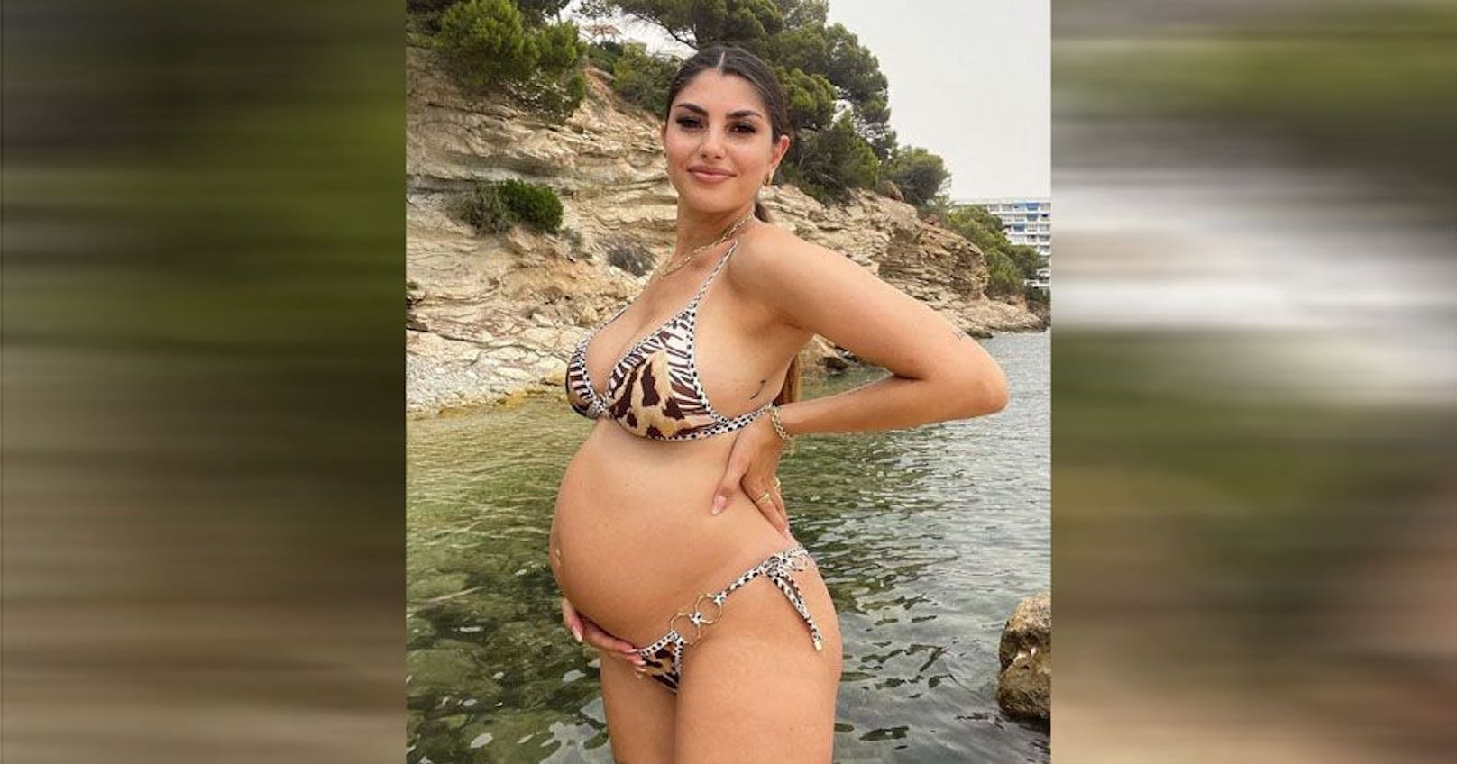 Yeliz Koc während ihrer Schwangerschaft
