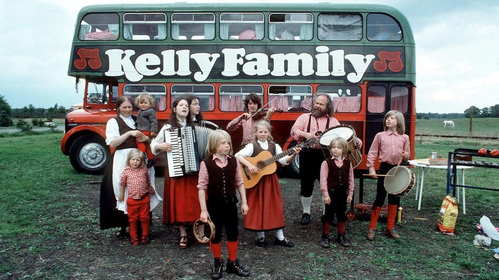 Kelly Family kommt mit Kult-Bus in Wiener Stadthalle