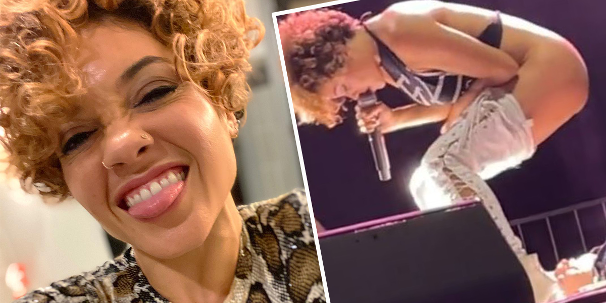 Brass Against-Frontfrau Sophia Urista hat einem Fan auf der Bühne ins Gesicht gepinkelt. Jetzt ermittelt deswegen die Polizei von Florida.