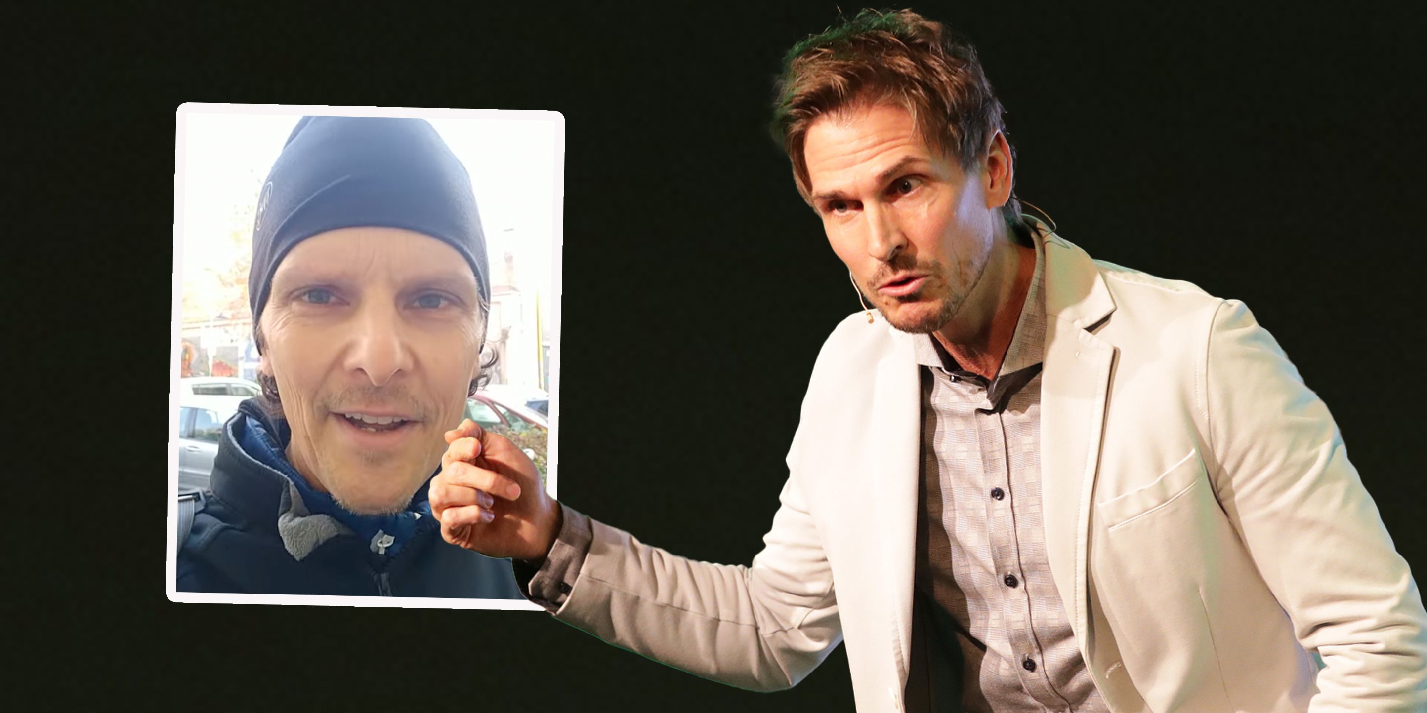 Felix Gottwald (r.) wird von Allgemeinmediziner Hannes Graf für seine Corona-Abrechnung kritisiert.