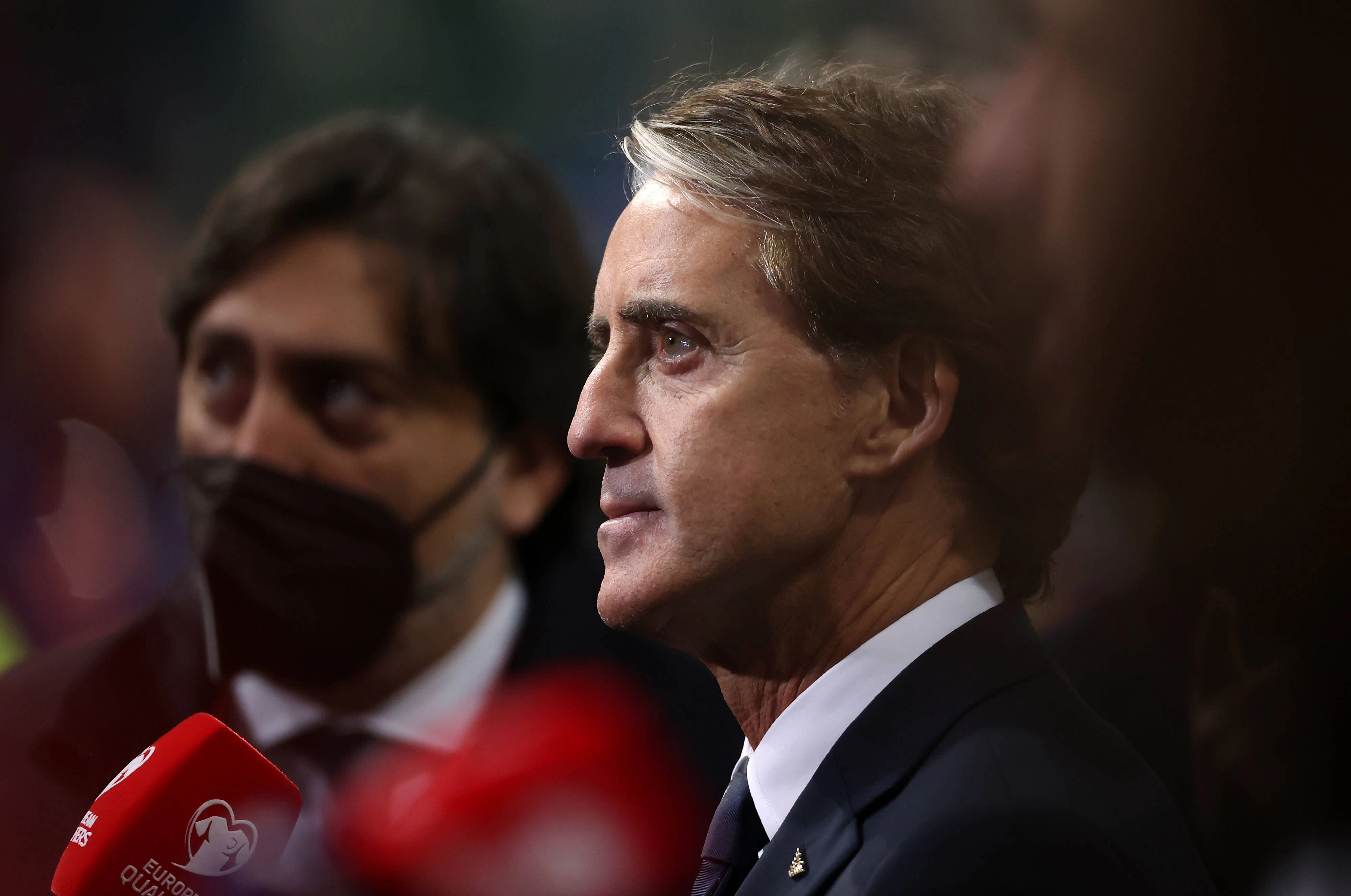 Italien-Teamchef Roberto Mancini. 