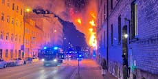 Meterhohe Flammen – Feuersbrunst bei Wiener Autohändler