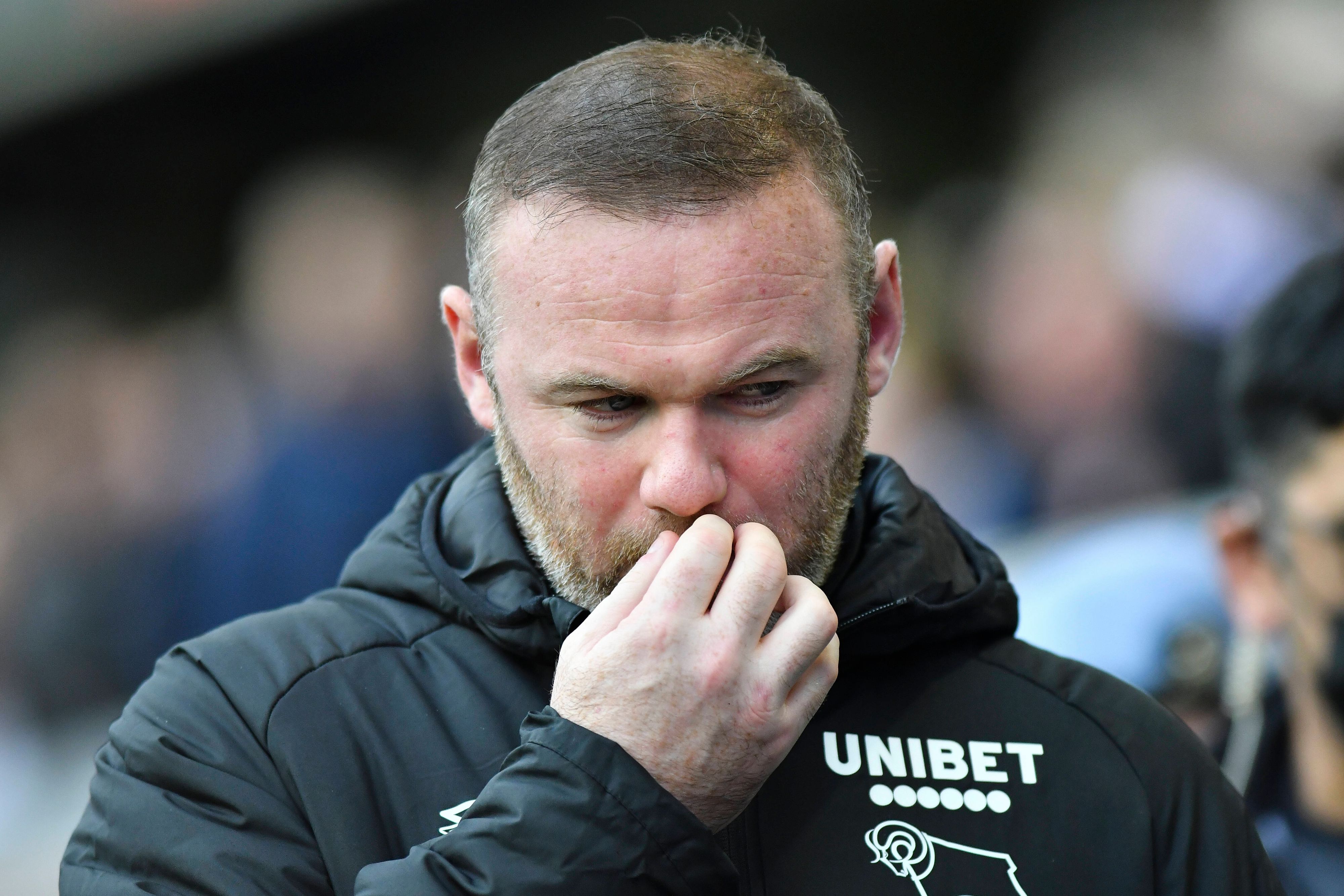 Wayne Rooney und Derby County sind nun im Minus. 