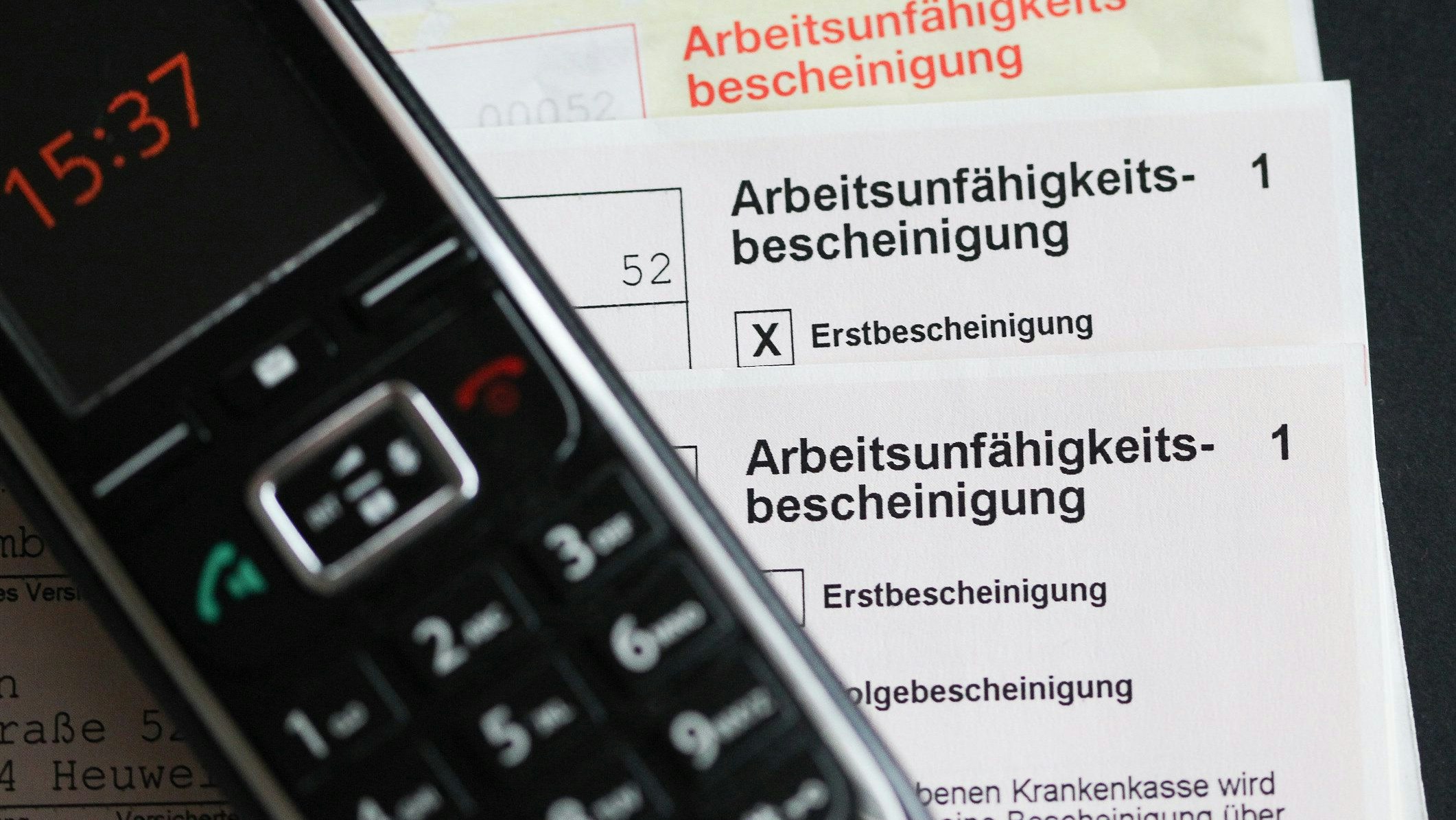 Bis Ende Februar kann man sich telefonisch krank melden.