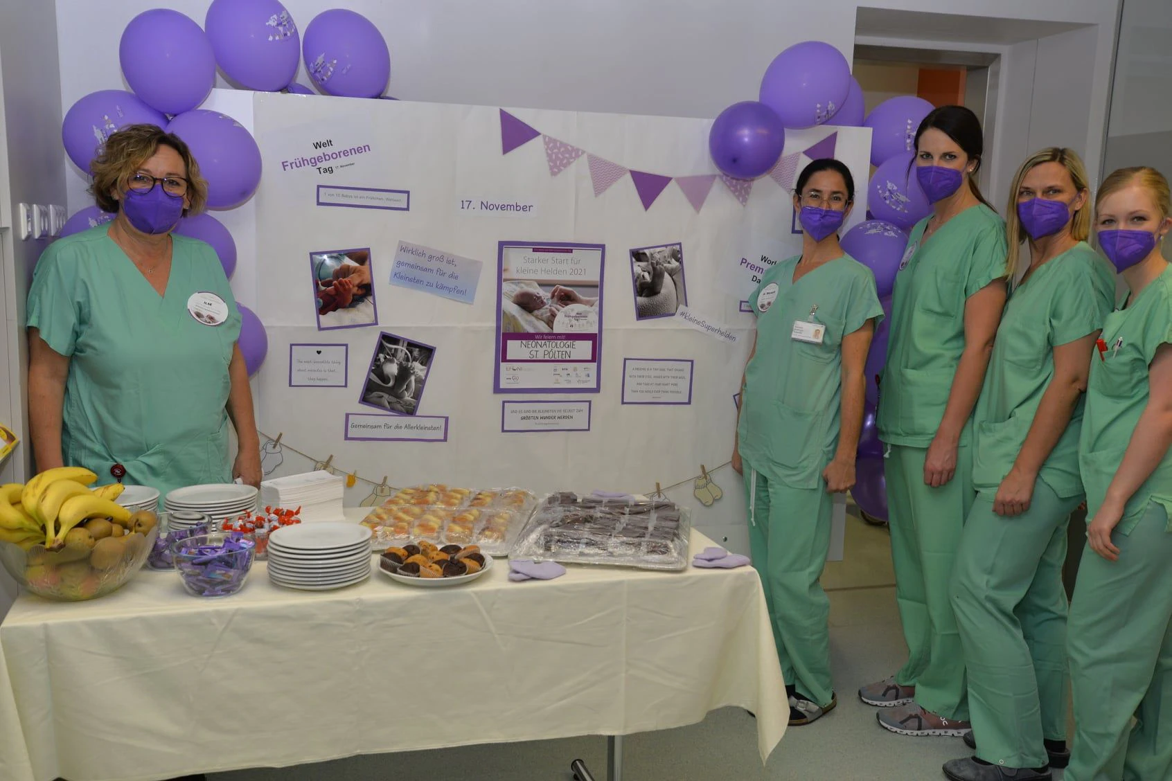 Das Team der Neonatologie.