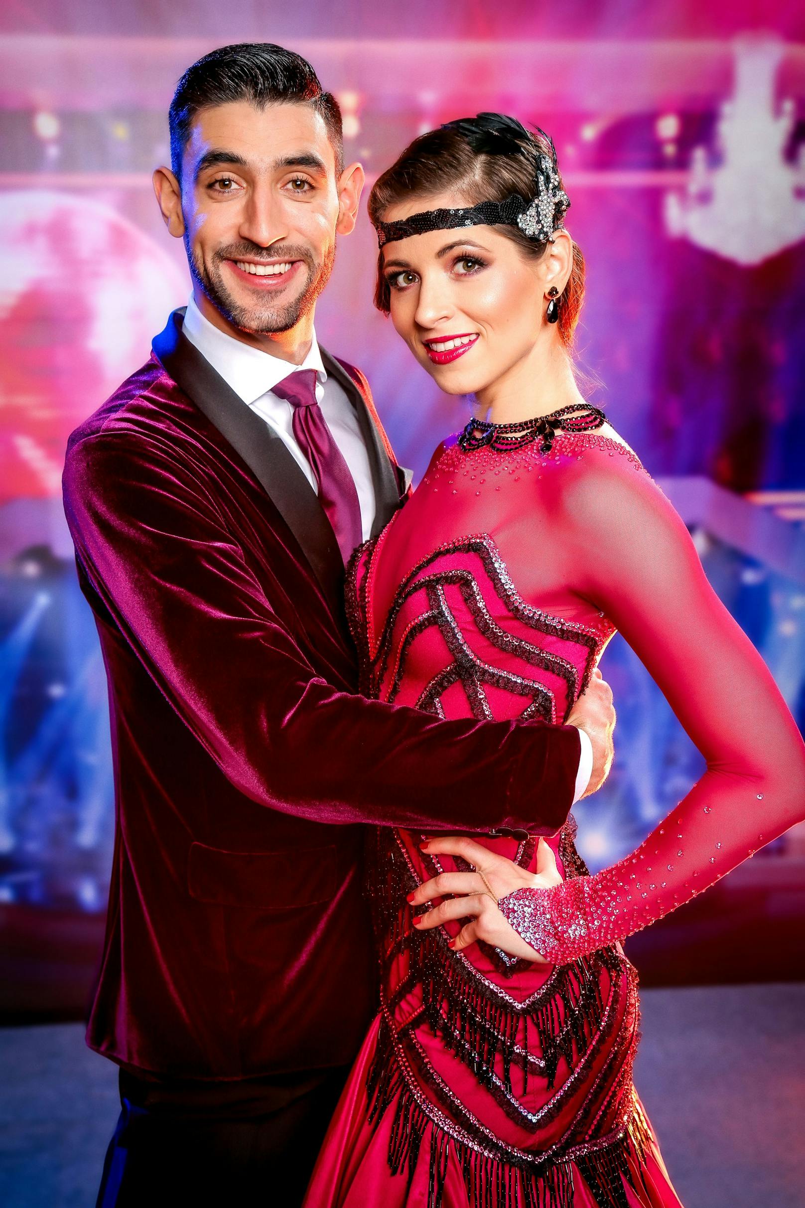 Tanzen im "Dancing Stars"-Finale: Dimitar Stefanin mit Kristina Inhof