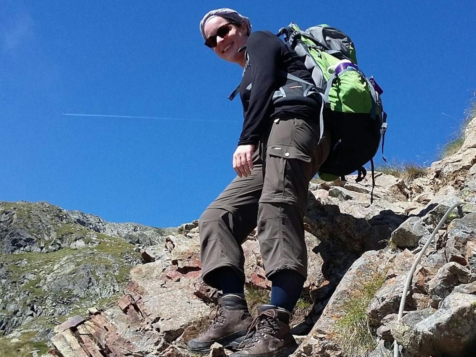 Bevor Sarah K. am chronischen Fatigue-Syndrom erkrankte, war sie sportlich unterwegs: "Ich bin gerne wandern gegangen."