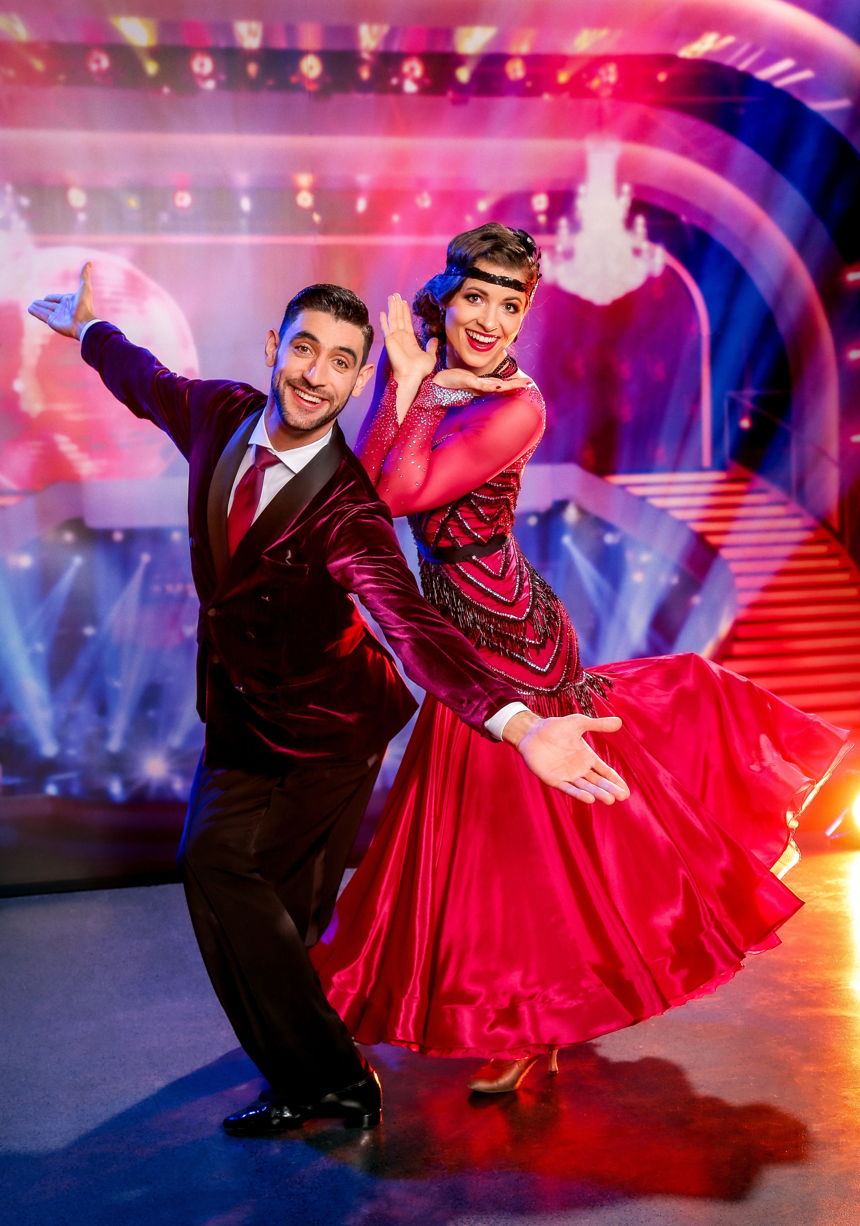 Dimitar Stefanin mit Kristina Inhof