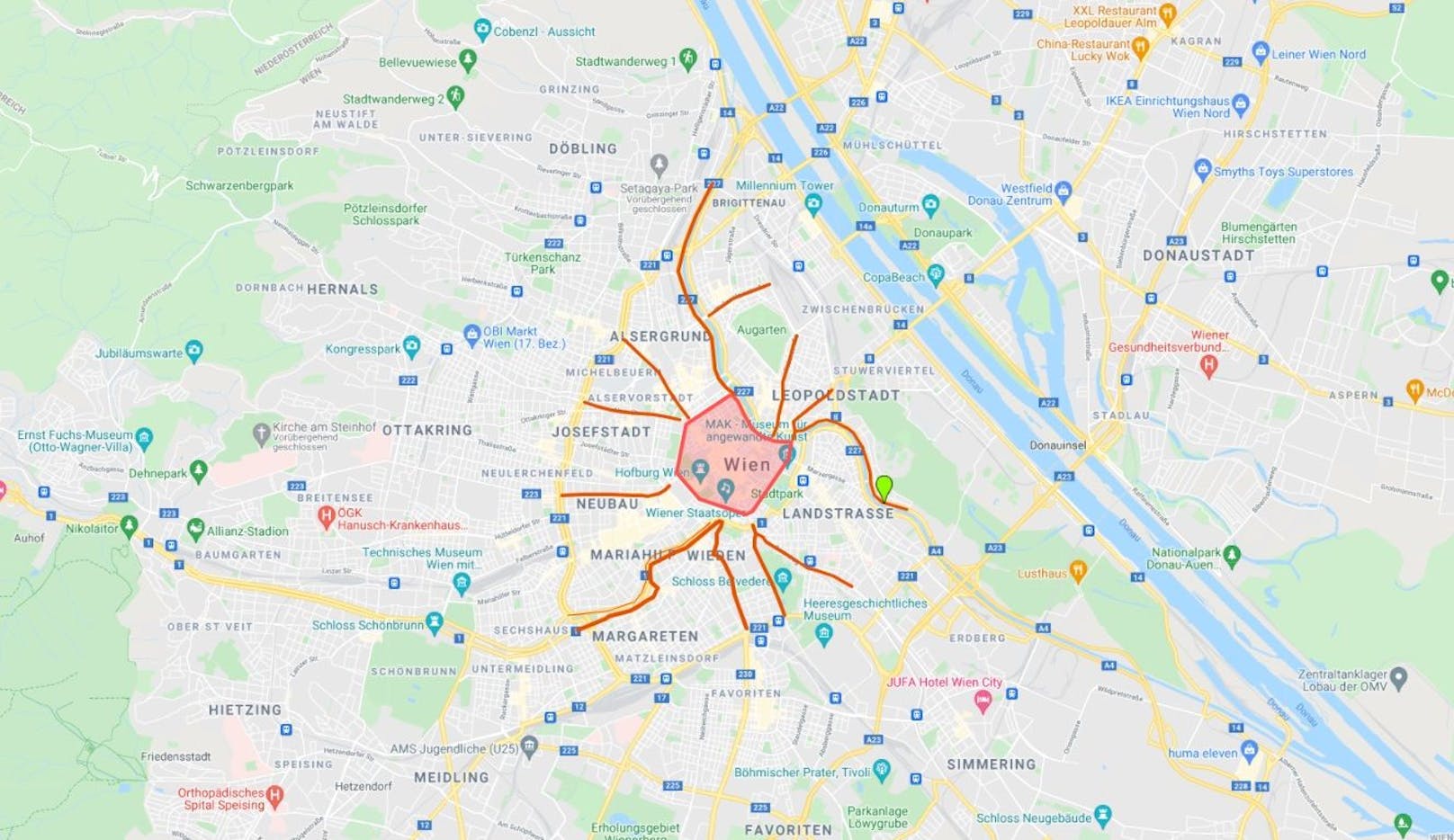 Wien wird am Demo-Samstag zur Staufalle