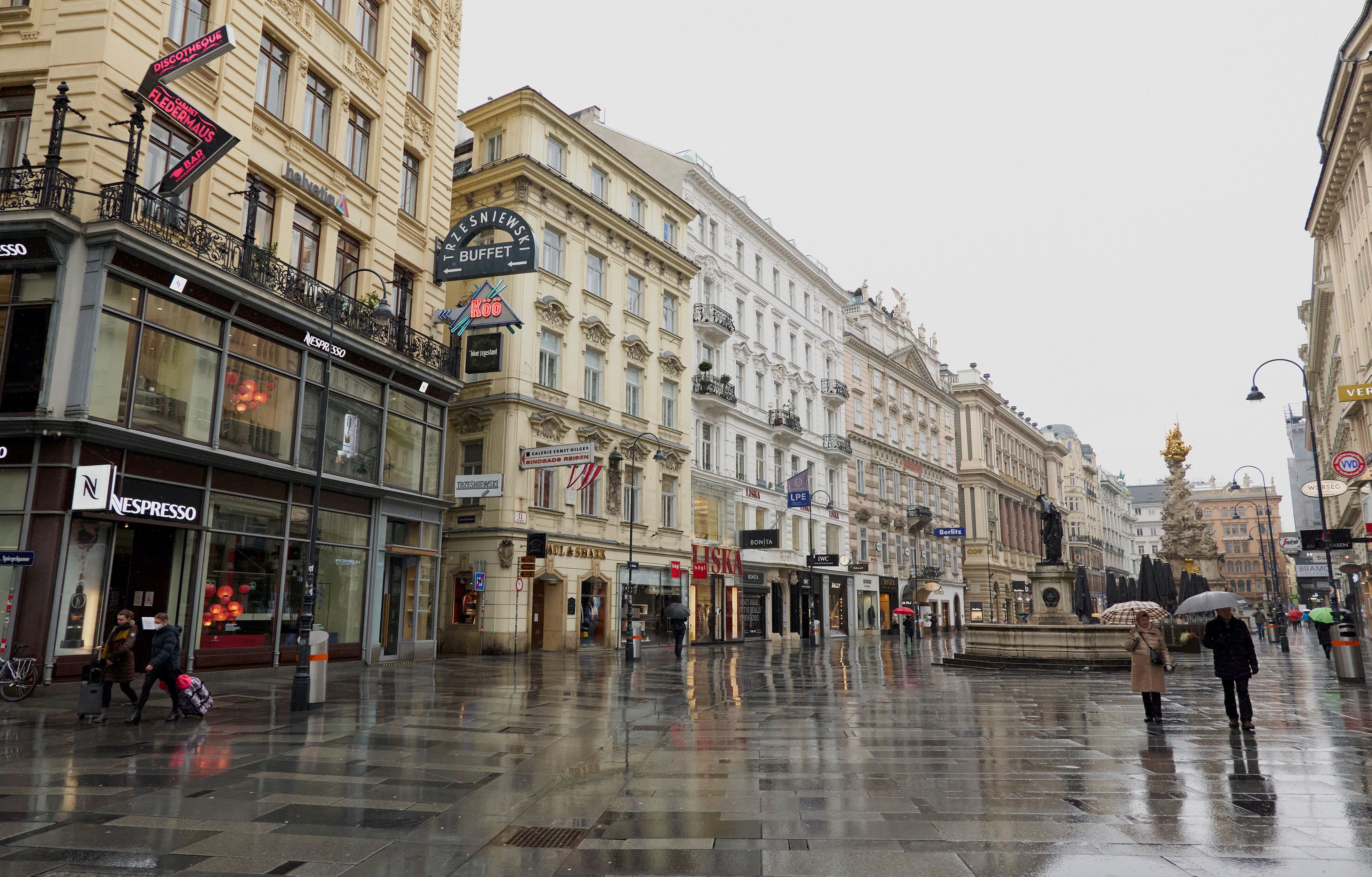 Auch in Wien sind am Freitag ein paar Regentropfen möglich.