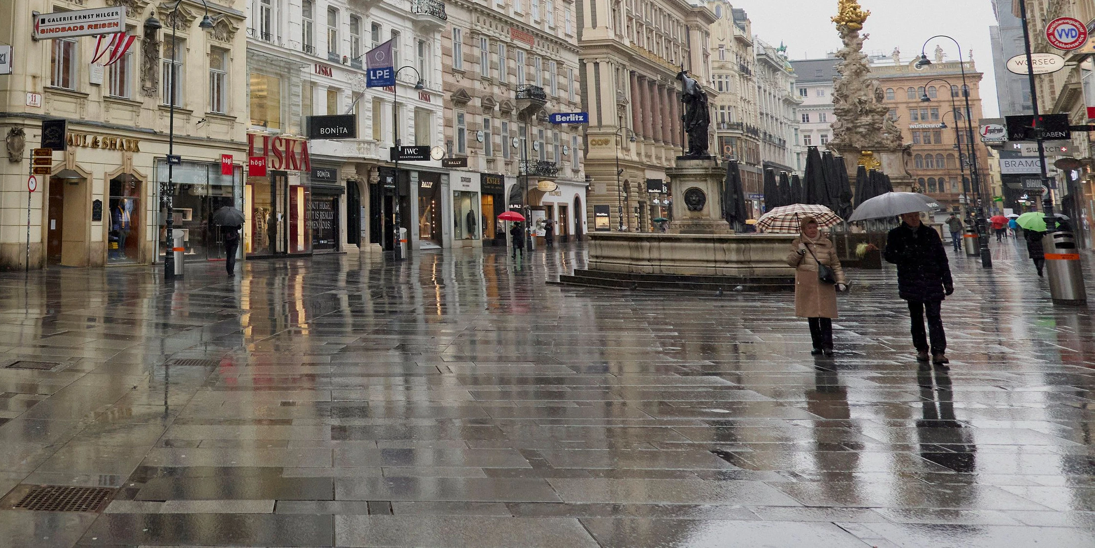 Auch in Wien sind am Freitag ein paar Regentropfen möglich.