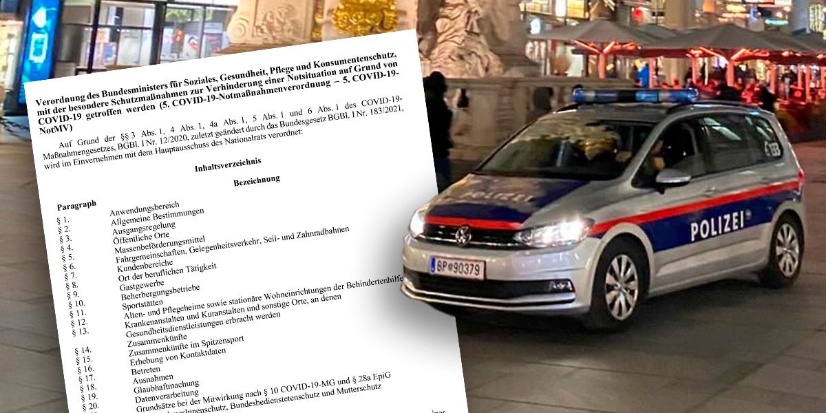 Die 14-seitige Corona-Verordnung ist da.
