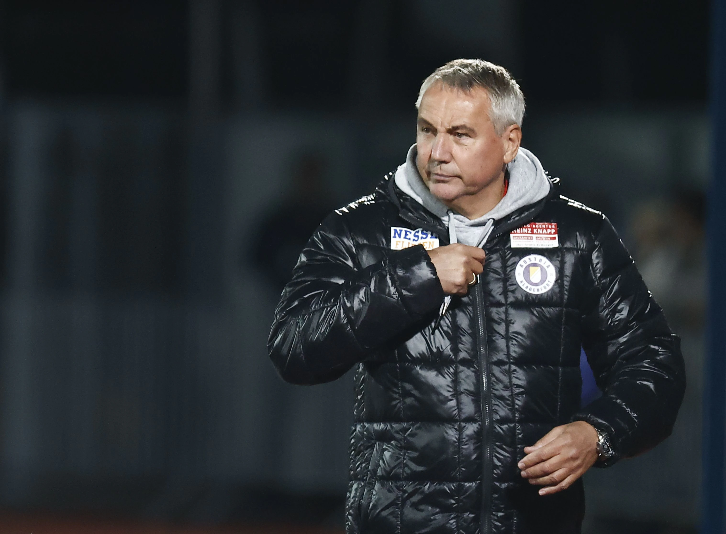 Klagenfurt-Coach Peter Pacult. 