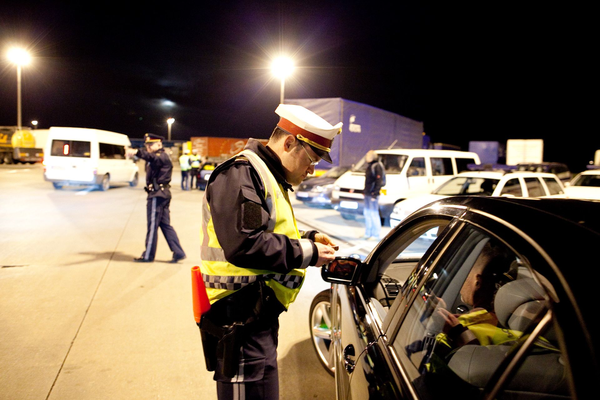 Harte Polizei-Kontrollen kommen im Lockdown zurück (Archivfoto)