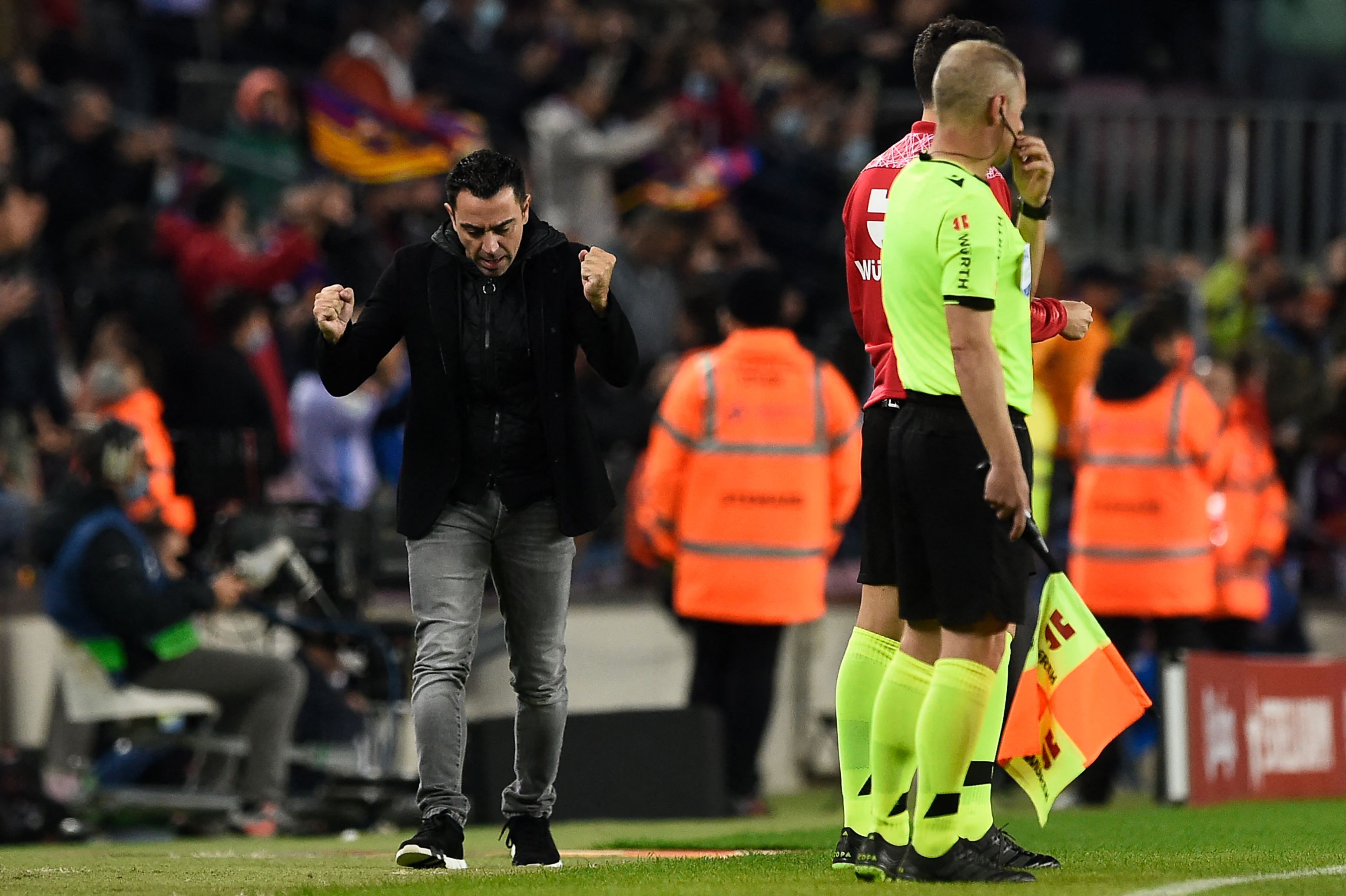 Xavi Hernandez gewinnt sein erstes Spiel als Barcelona-Coach. 