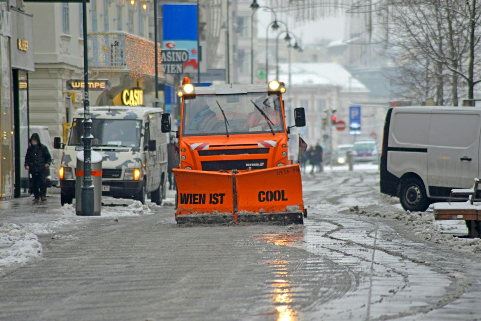 Ab Dienstag ist auch der erste Schnee in Wien wieder möglich.