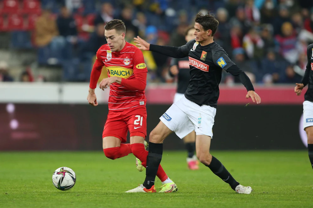 Salzburg lässt gegen die Admira zwei Punkte liegen. 