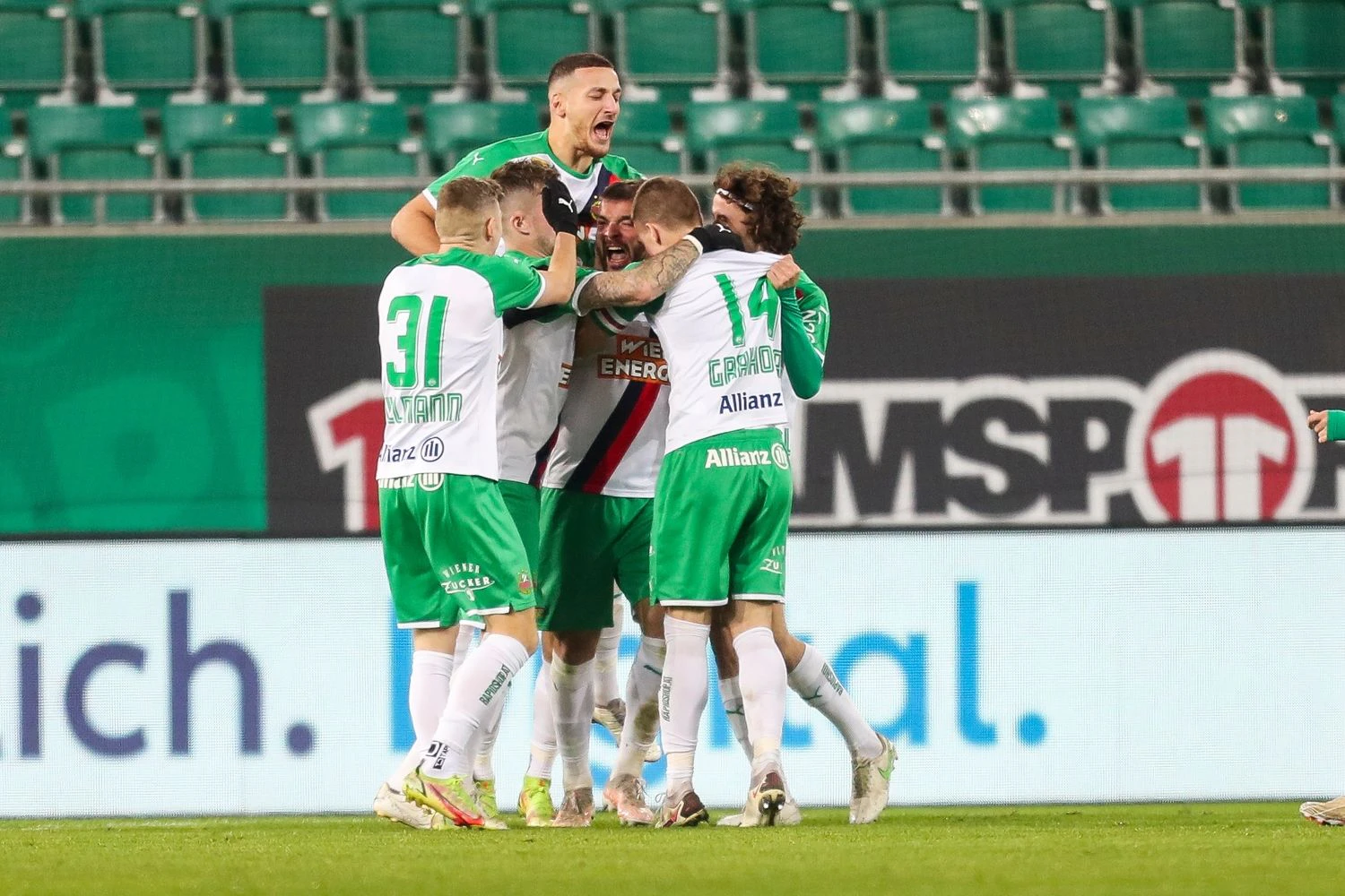 Rapid schlägt Altach. 