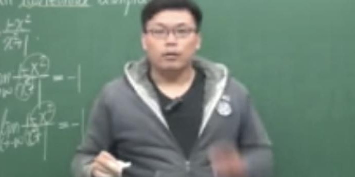 Chang Hsu in einem seiner Mathe-Videos