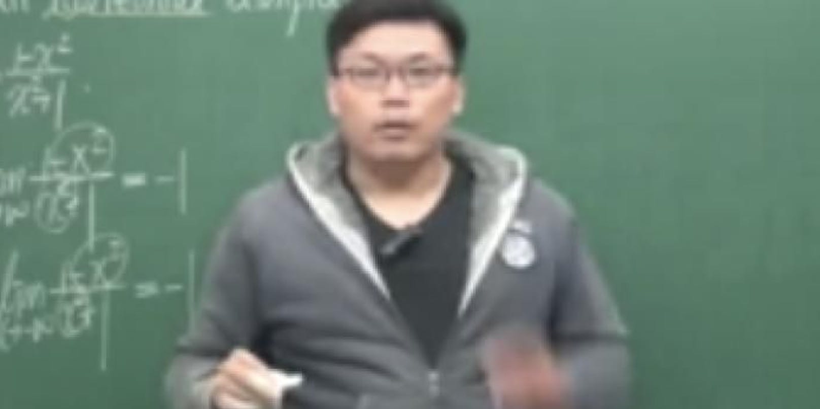 Chang Hsu in einem seiner Mathe-Videos
