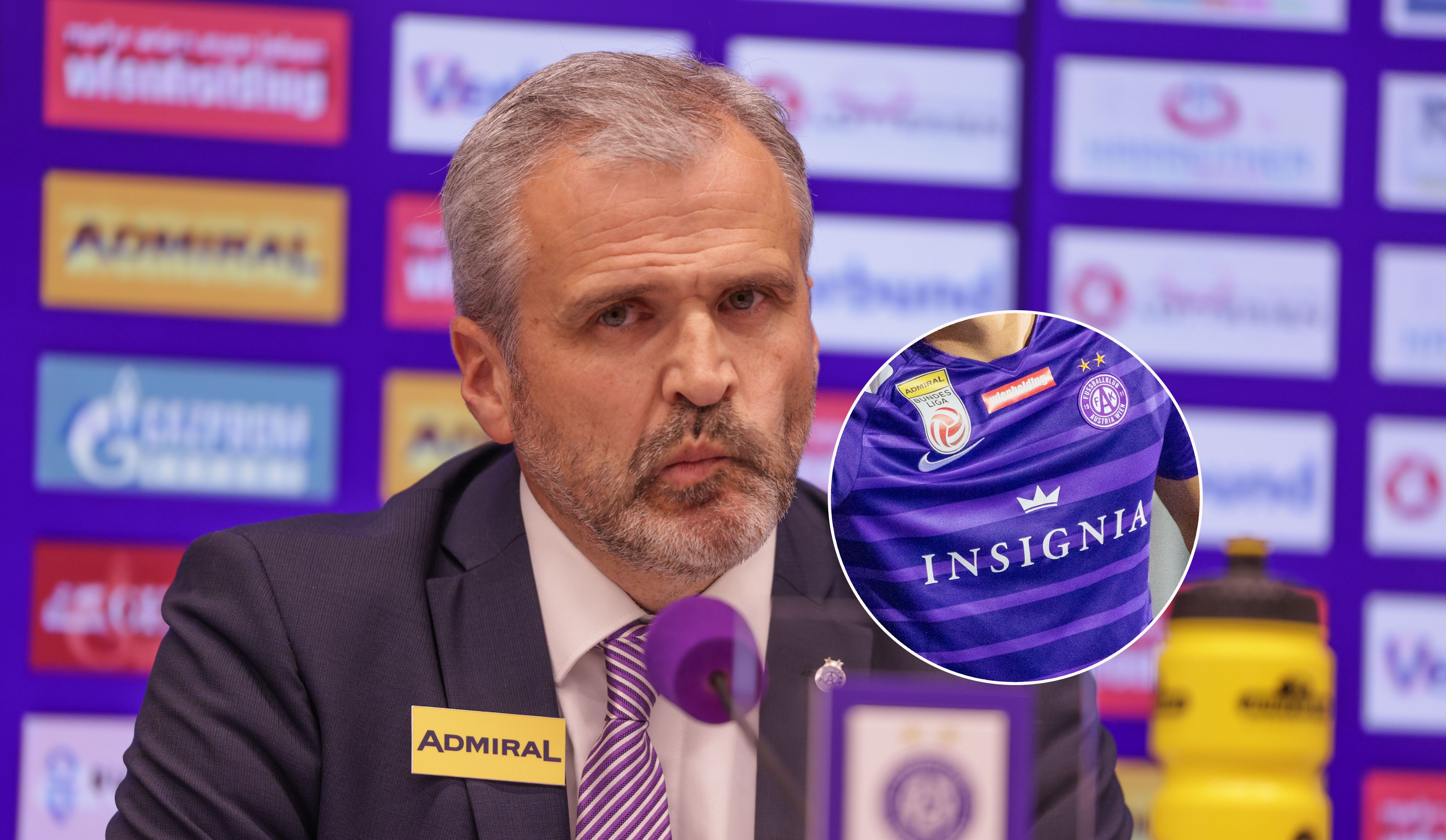 Austria-Vorstand Gerhard Krisch (l.) wurde einmal mehr von Insignia überrascht.