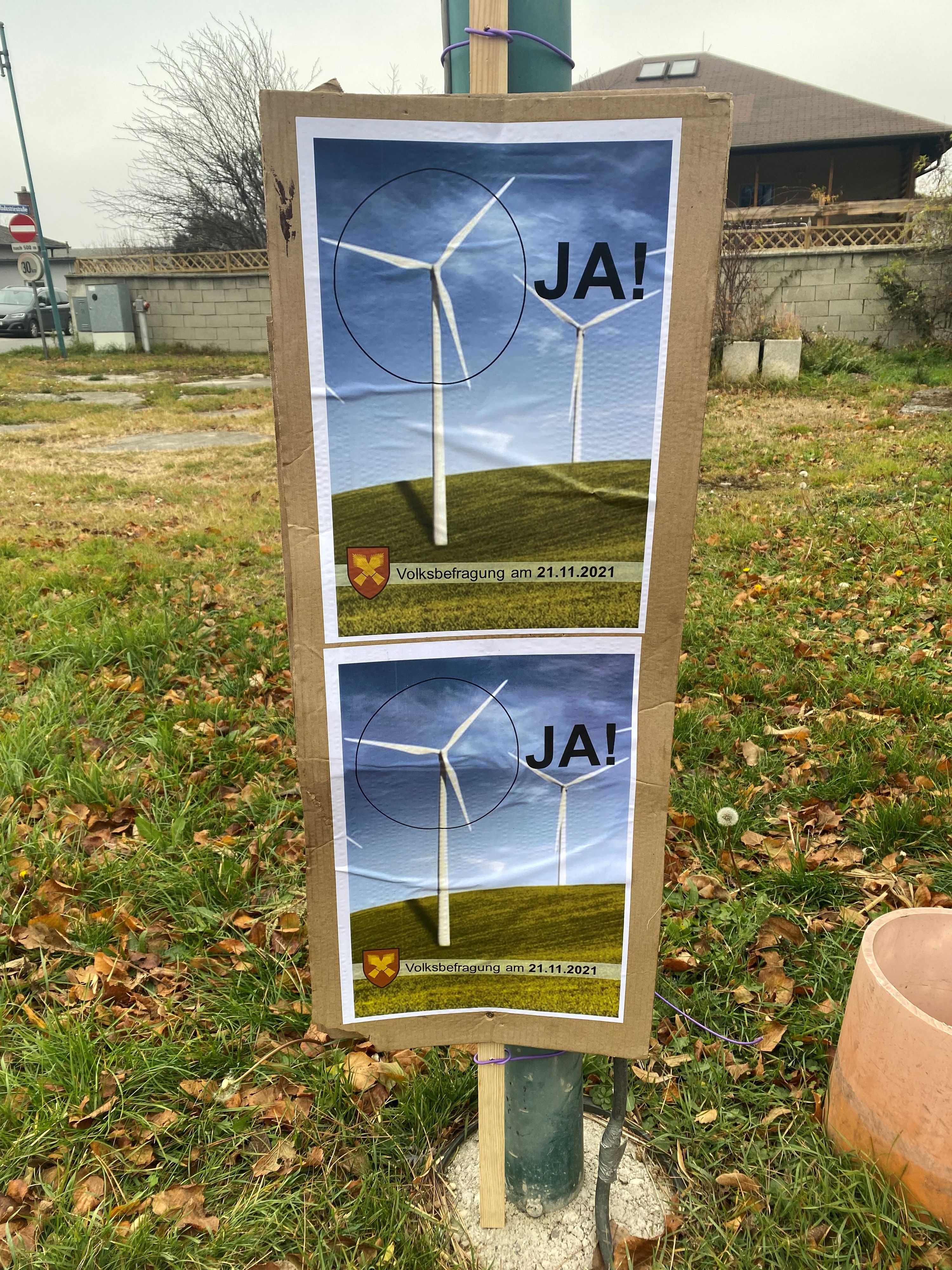 Die Bürger stimmten für die zwei zusätzlichen Windräder.