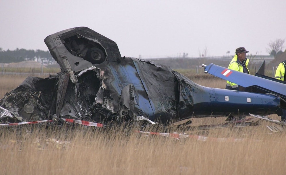 Hubschrauberabsturz Wiener Neustadt