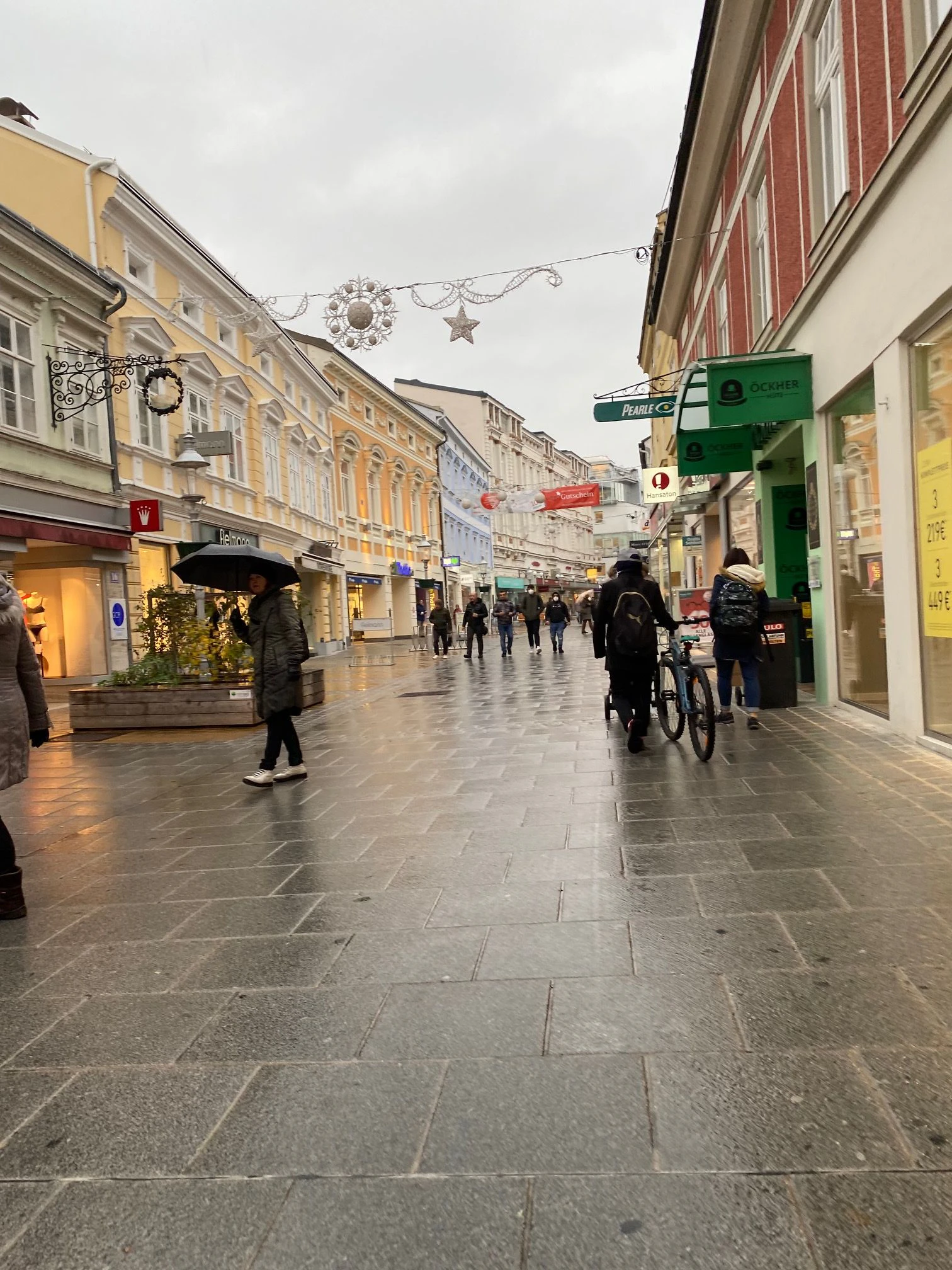 Lockdown in der St. Pöltner Innenstadt