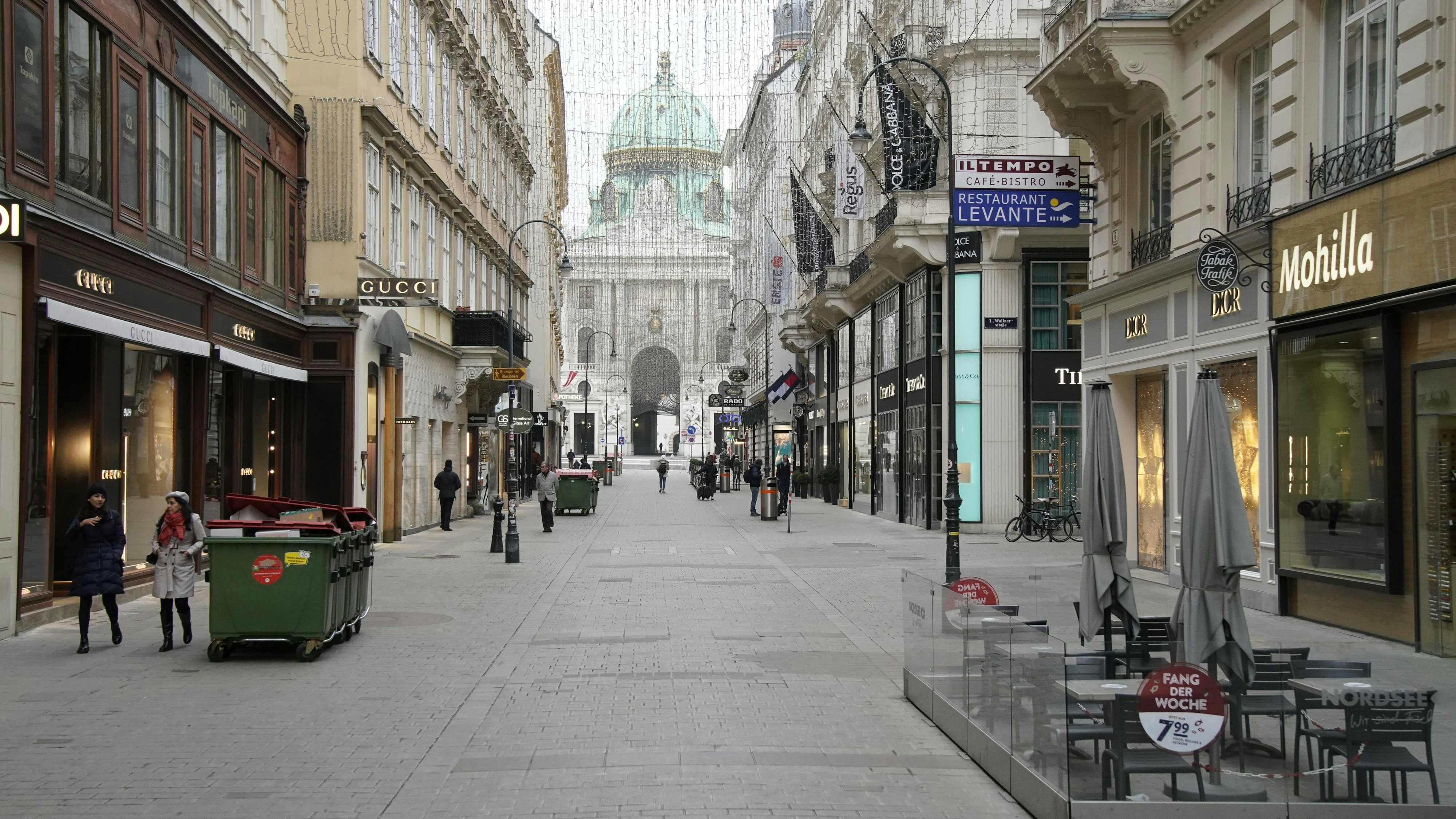 Lockdown in Österreich 