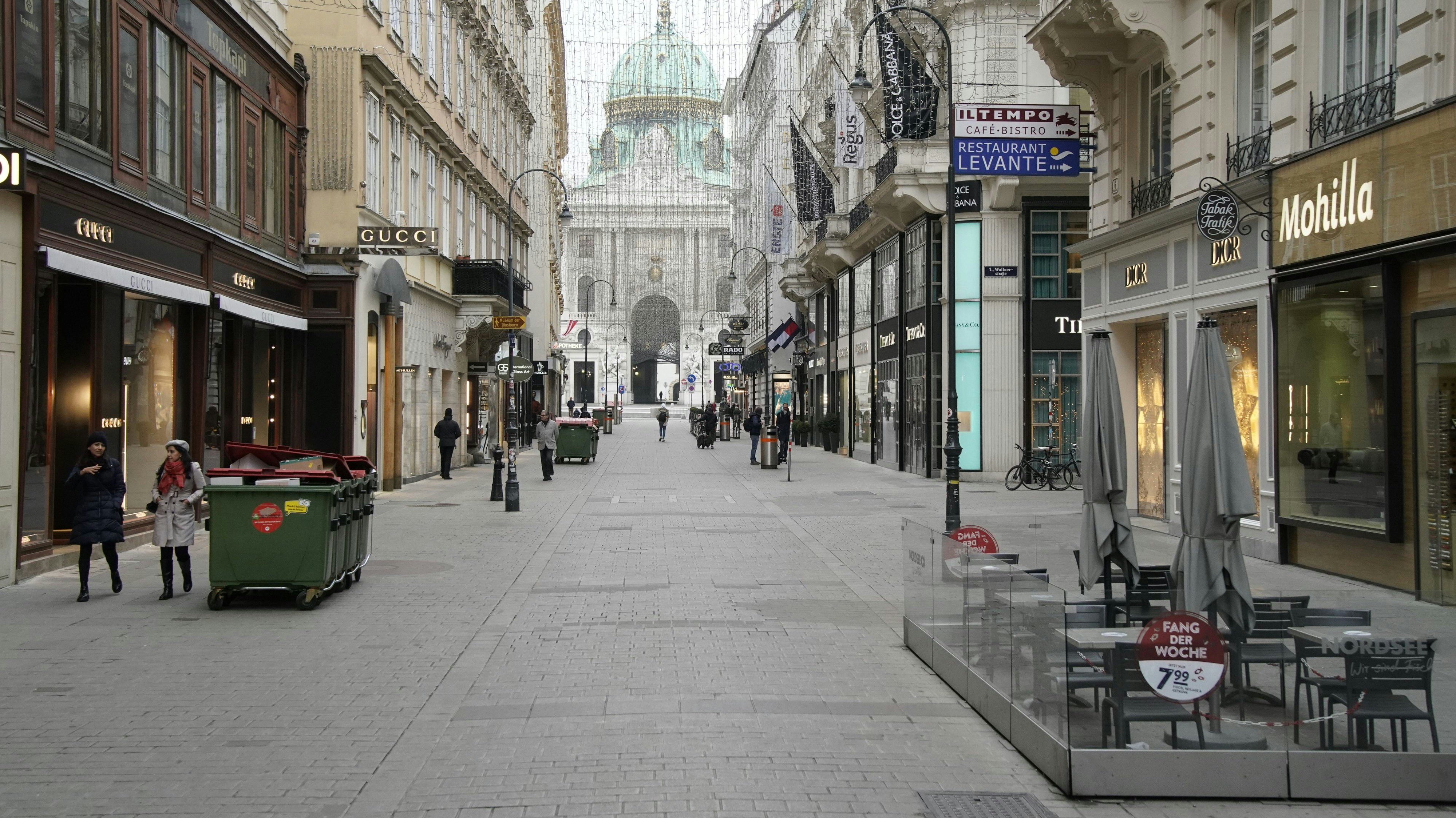 Lockdown in Österreich 